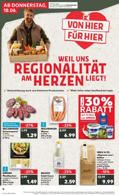 Kaufland Prospekt Eriskirch ab 18.06.2026 gültig