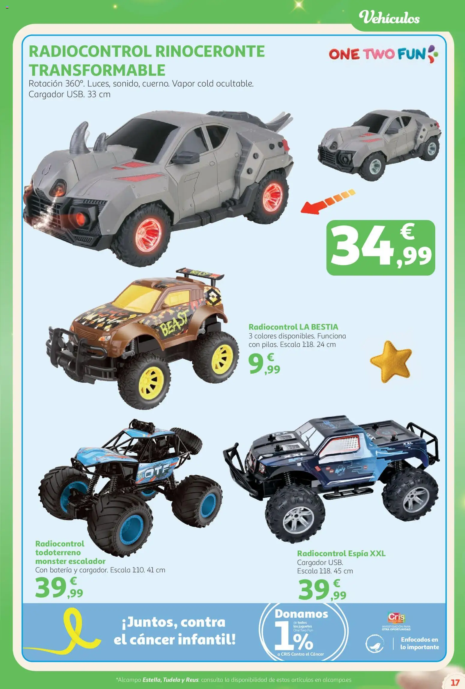 Alcampo Catálogo Juguetes Superstore │ válido desde el 03/11/2026 | Página: 17 | Productos: Batería