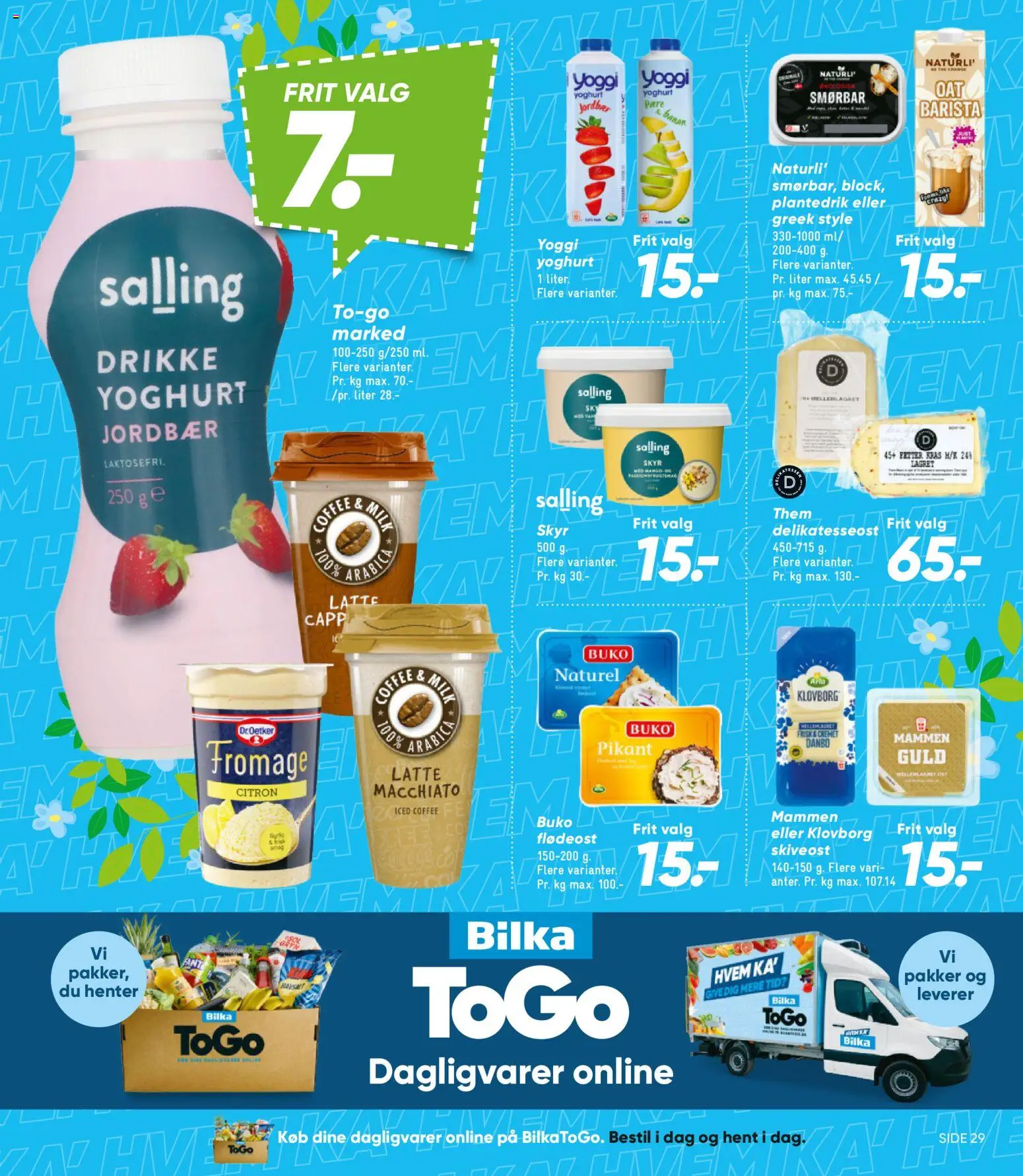 Bilka tilbudsavis – gyldig fra 22.05.2026 | Side: 41 | Produkter: Yoghurt, Skyr, Flødeost, Skiveost