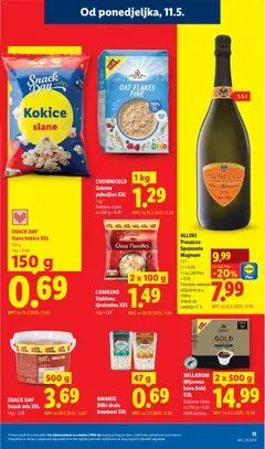 Prosecco Spumante Magnum, 1.5 l - Pregled kataloga iz trgovine Lidl, vrijedi od 11.05.2026 | Stranica: 11