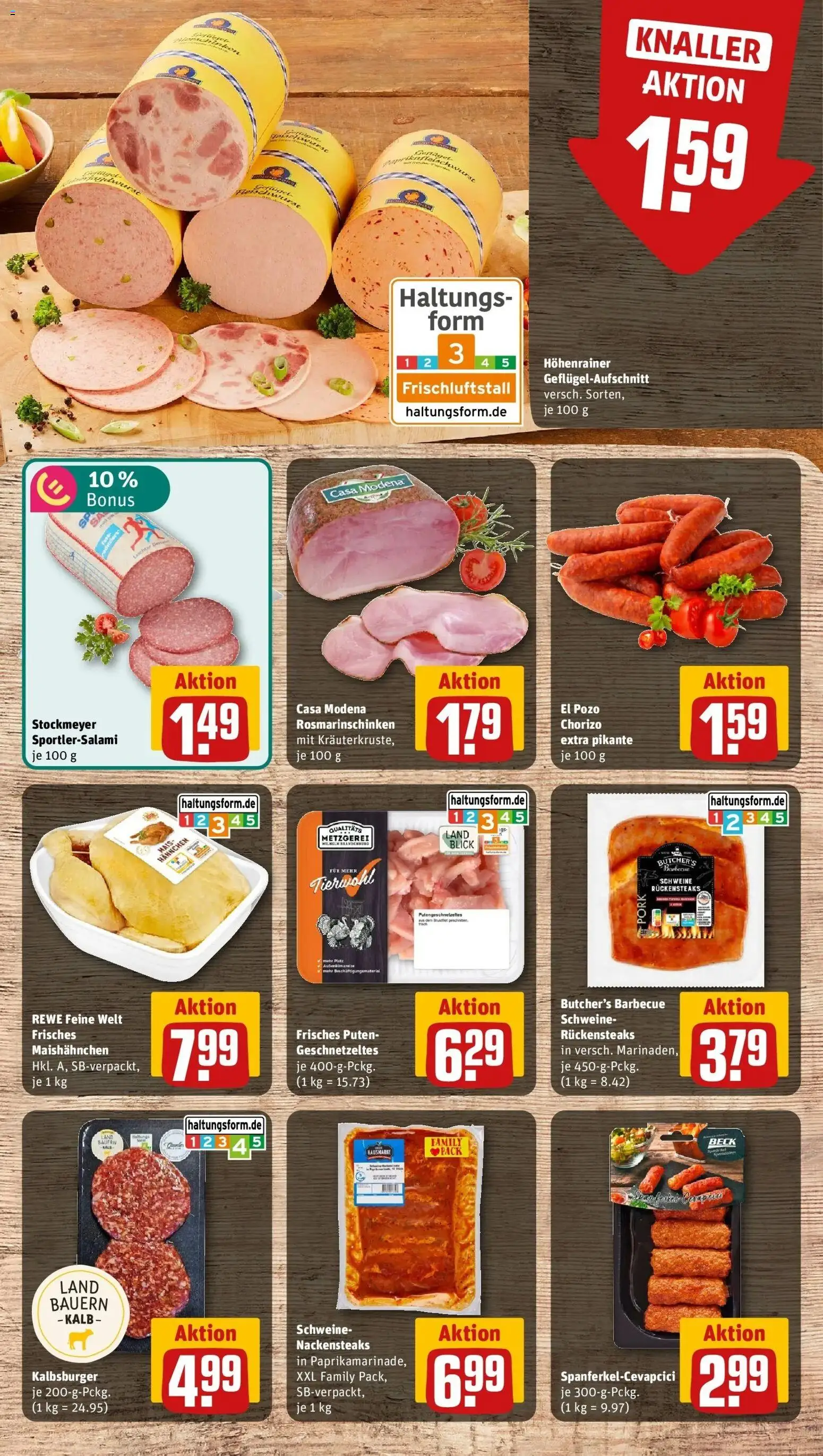 REWE Prospekt ab 07.09.2026 zum Blättern » Angebote | Seite: 8 | Produkte: Nackensteaks, Mais