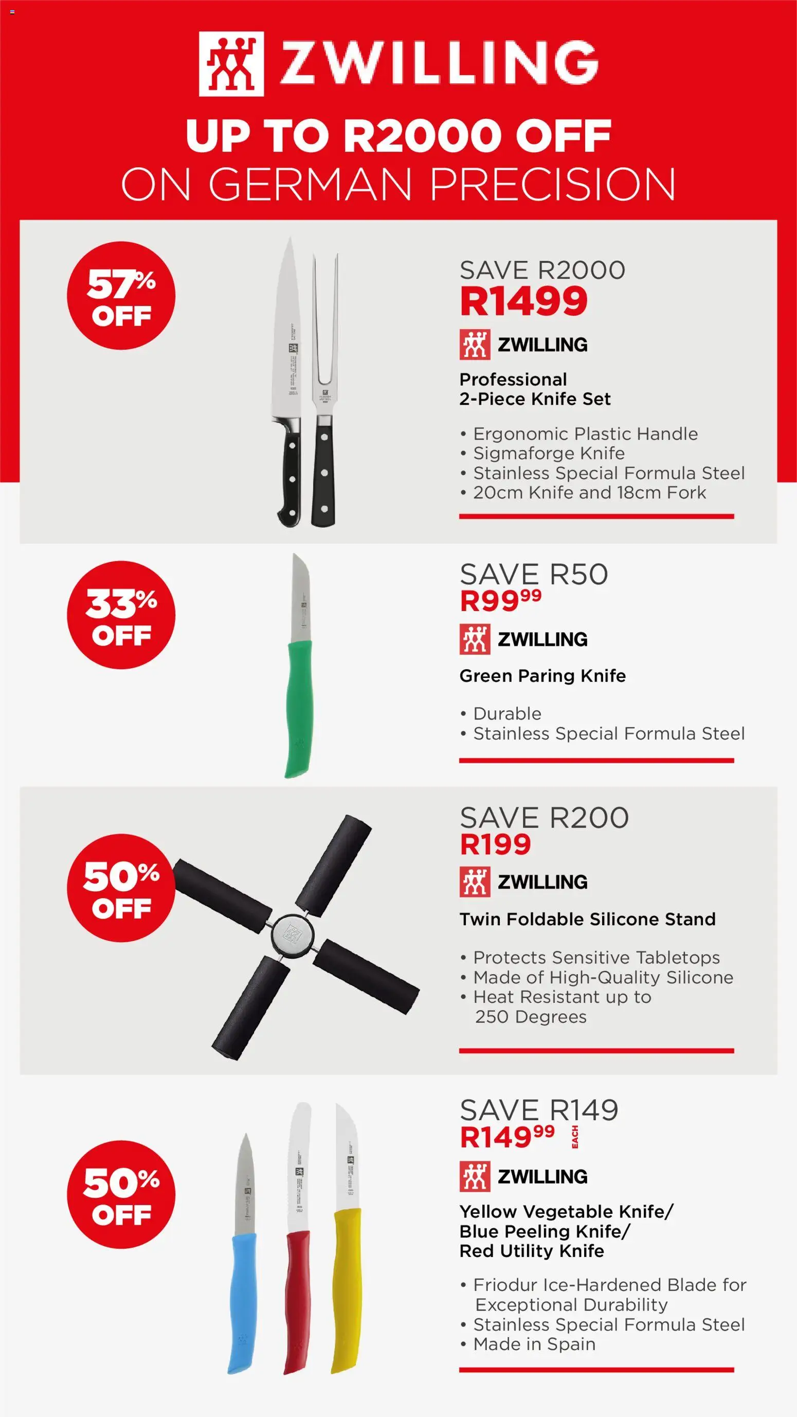 New House and Home catalogue – valid from 07/09/2026 | Page: 8 | Products: Utility, Knife set, Silicone