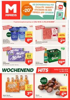 MPREIS Flugblatt ab 15.10.2026 gültig