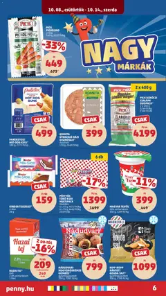 MAGYAR TEJFÖL, 20% zsírtartalom 330 g, 1209 Ft/kg - amely érvényes a következő dátumtól: 2026.10.08. | Oldal: 8