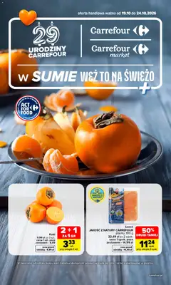Pogląd oferty "Carrefour gazetka - Weź to na świeżo" - ważna od 19.10.2026