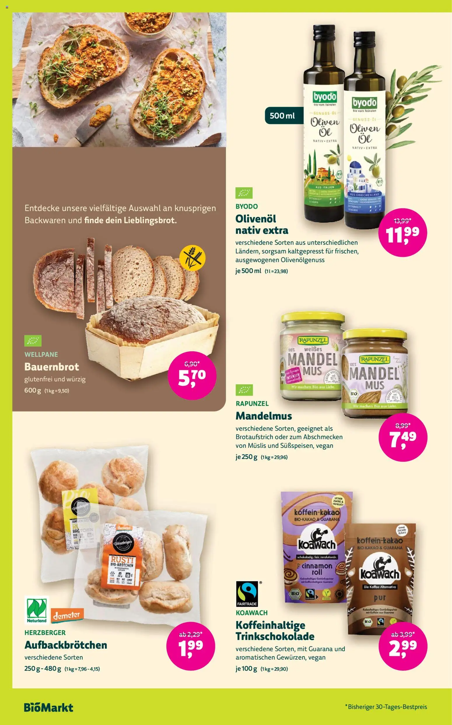 BioMarkt Prospekt – gültig ab 09.09.2026 | Seite: 10 | Produkte: Öl, Olivenol