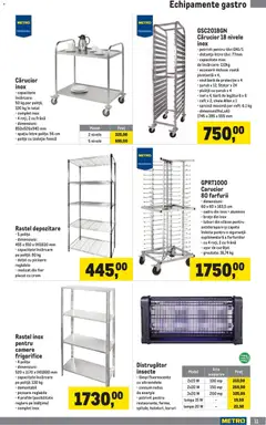 Ofertele Metro valabile de la 01.04.2026 | Pagină: 11 | Produse: Inel, Raft, Lampă