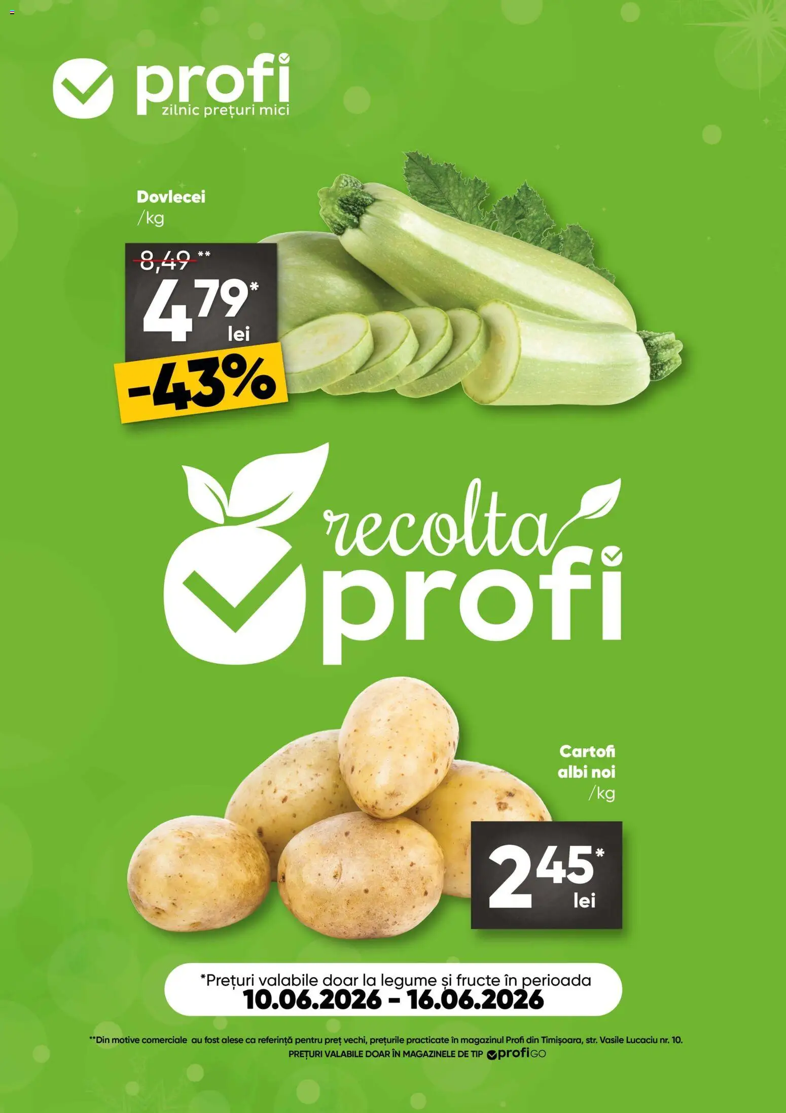 Noul catalog Profi – valabil de la 10.06.2026 | Pagină: 1 | Produse: Mici, Cartofi, Legume, Fructe