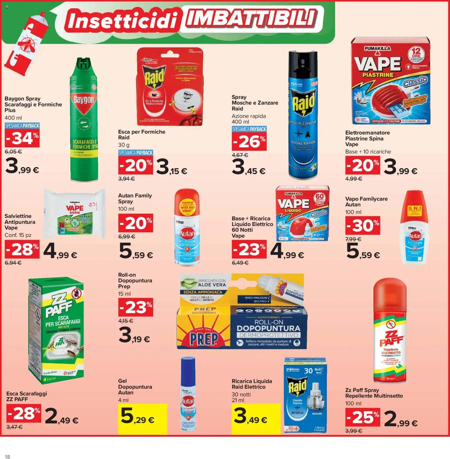 Volantino Carrefour del 05.06.2026 | Pagina: 18
