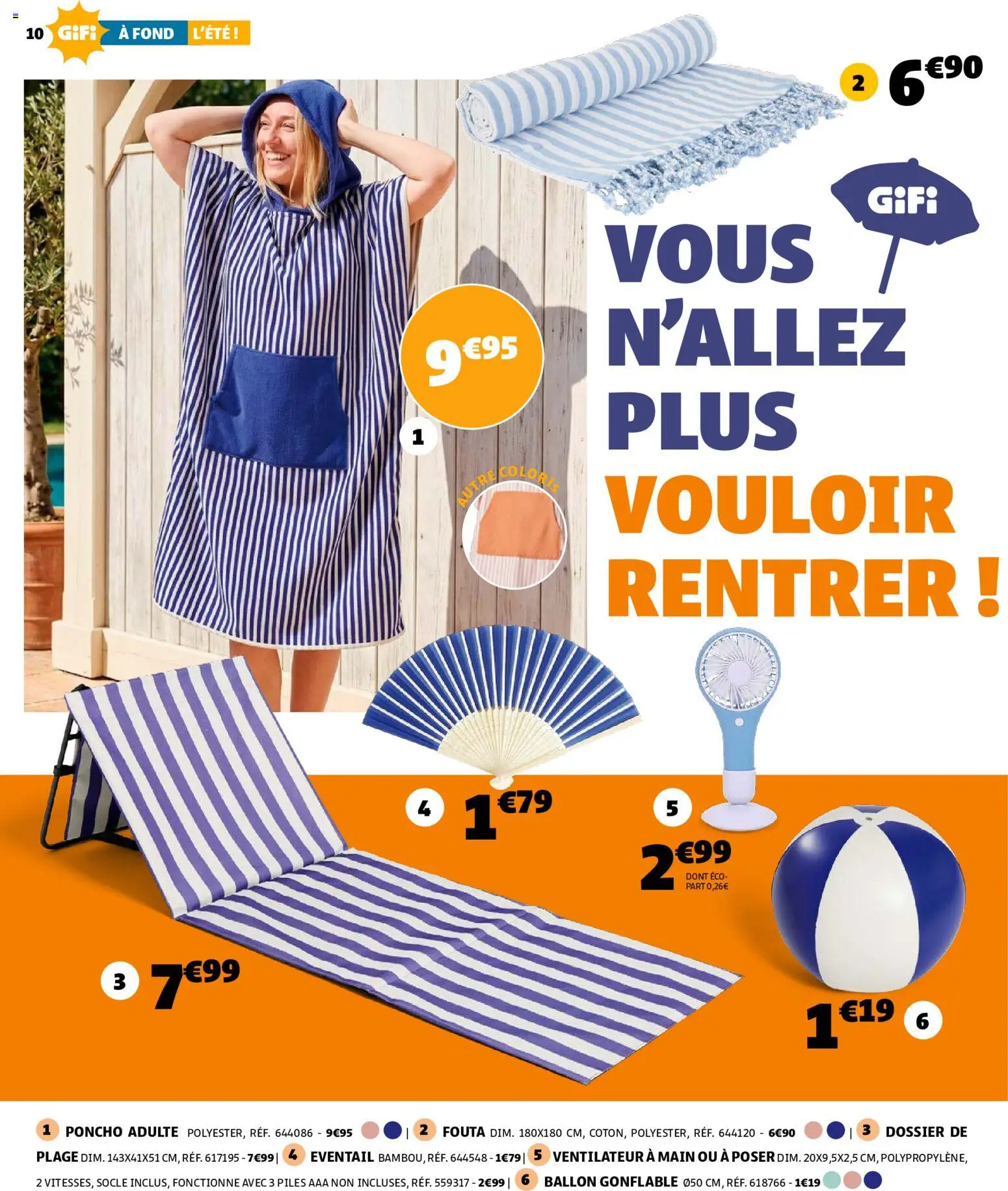 {H1} | Page: 10 | Produits: Éventail, Ventilateur, Piles