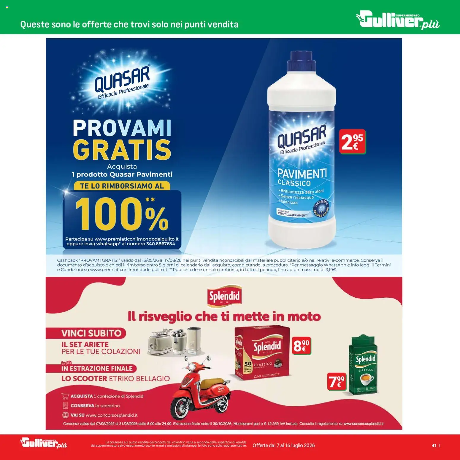 Volantino Gulliver del 07/07/2026 | Pagina: 41