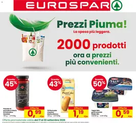 Anteprima del volantino Eurospar volantino Ravenna valido a partire dal 17/09/2026