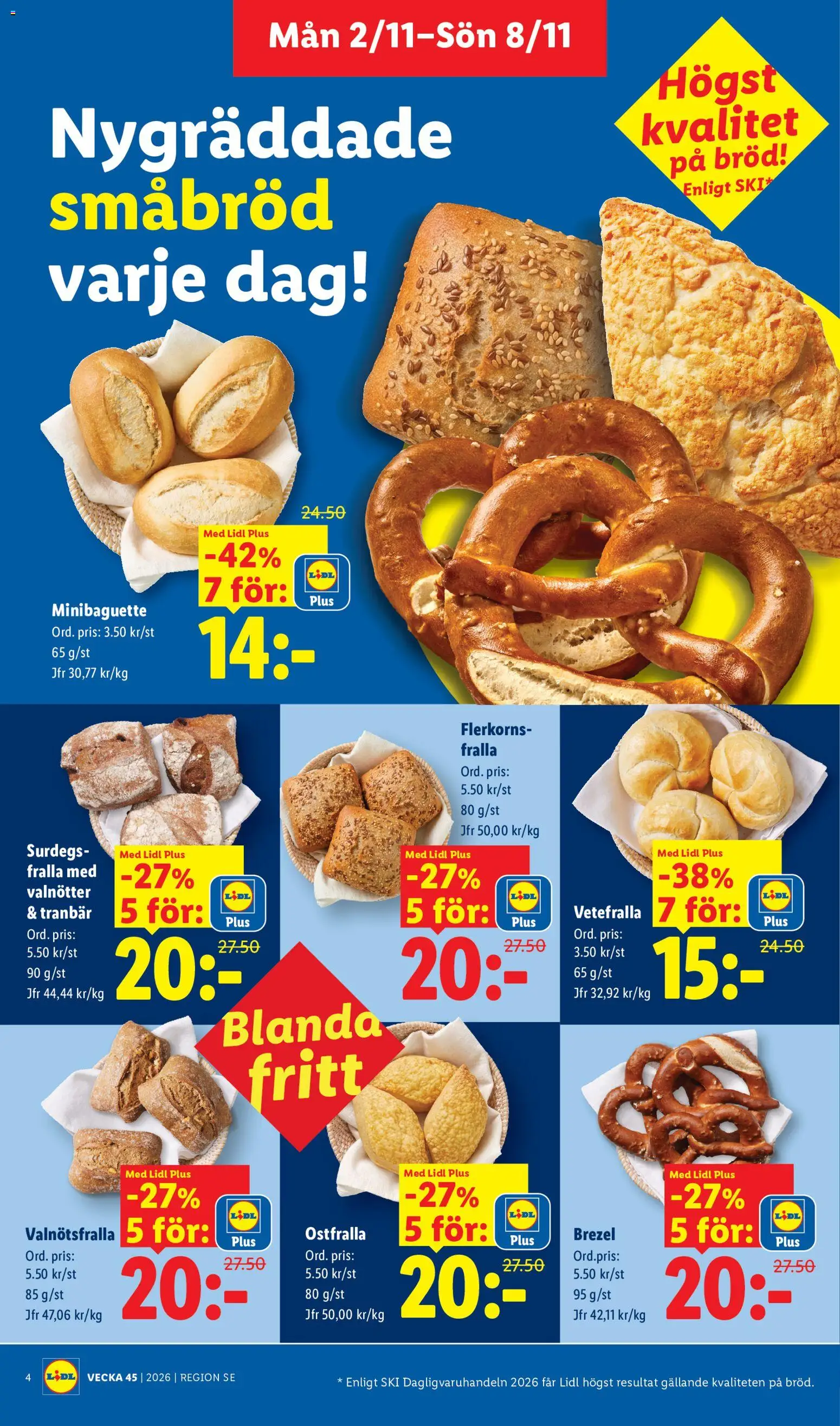 Lidl reklamblad aktuell från 02/11/2026 | Sida: 4