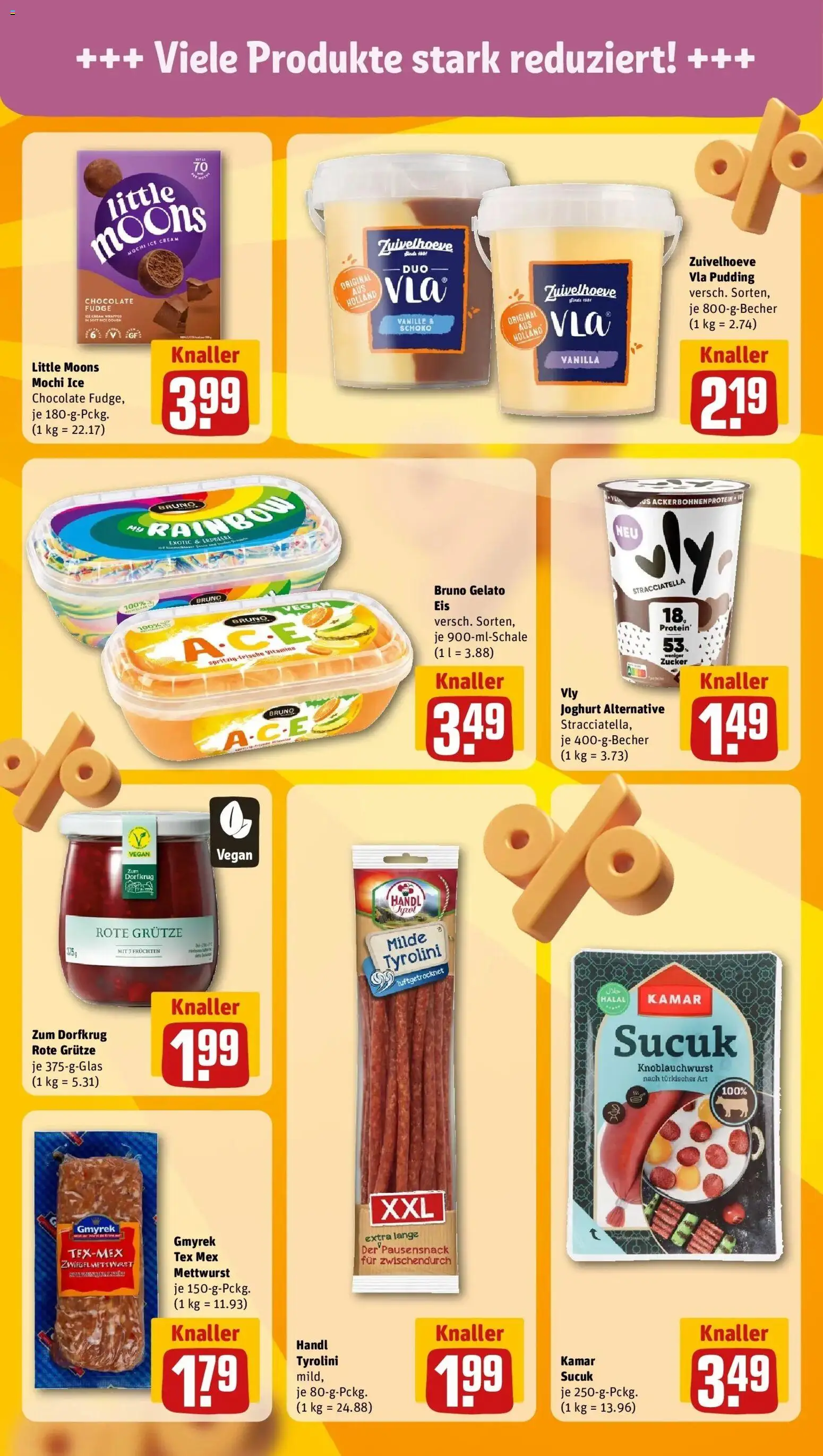 Rewe Prospekt Dresden – gültig ab 27.07.2026 | Seite: 11 | Produkte: Joghurt, Pudding, Zucker, Mochi