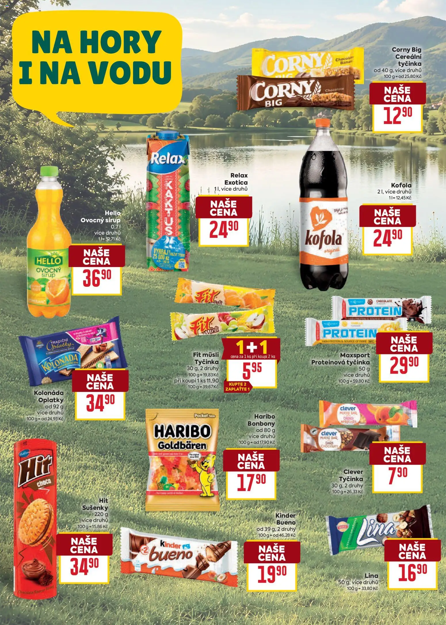Billa Velký leták od 17.06.2026 | Strana: 14 | Produkty: Kofola, Ovocný sirup, Müsli, Sušenky