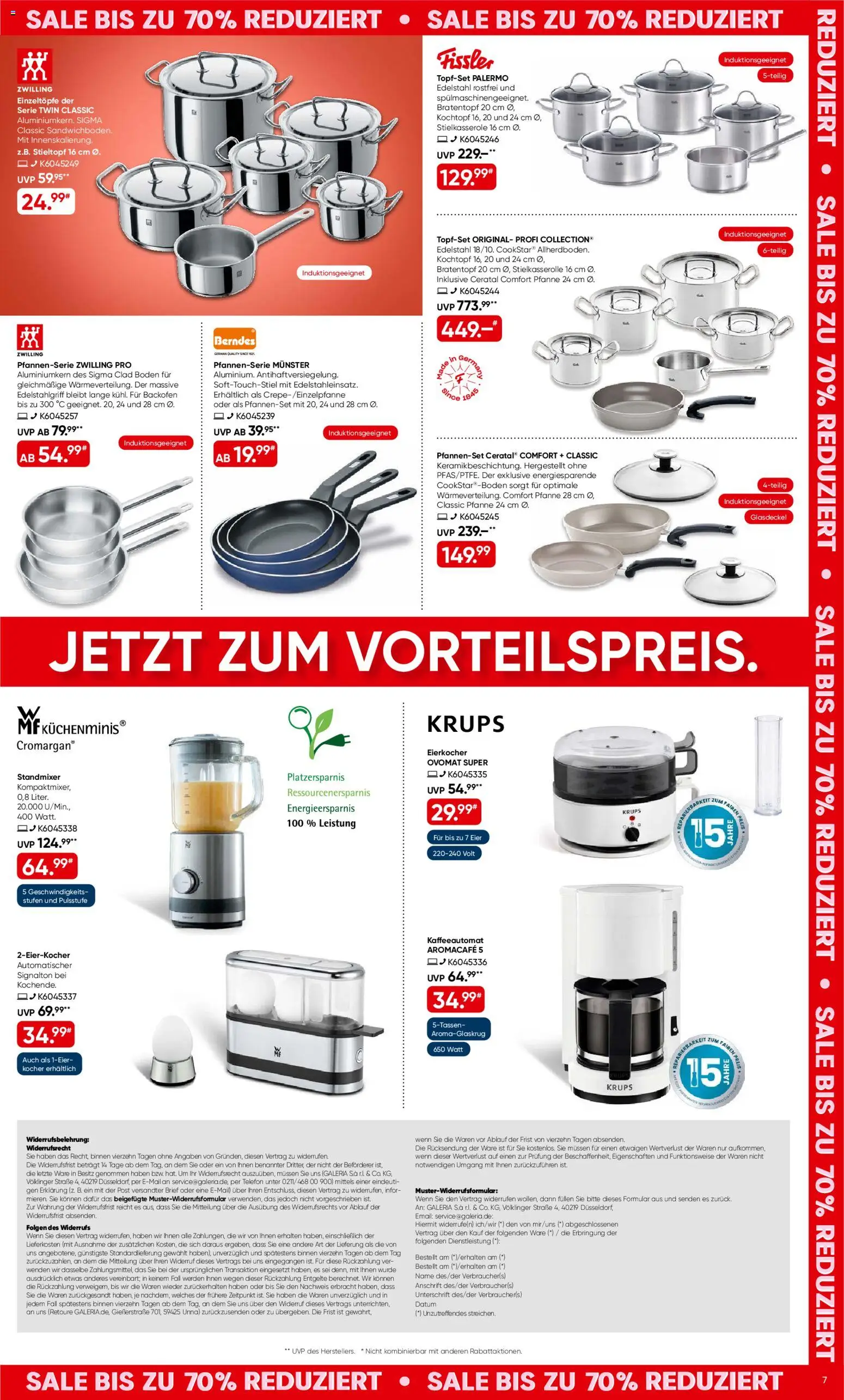 Galeria Karstadt Kaufhof Prospekt – gültig ab 05.08.2026 | Seite: 7