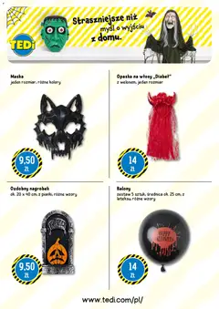 Pogląd oferty "TEDi gazetka" - ważna od 21.09.2026 | Strona: 4 | Produkty: Maska