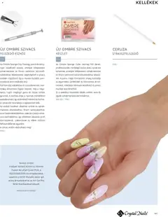 Crystal Nails 2026/27 Nagykatalógus - amely érvényes a következő dátumtól: 2026.03.09. | Oldal: 141 | Termékek: Ceruza, Eszköz, Szivacsok, Gél