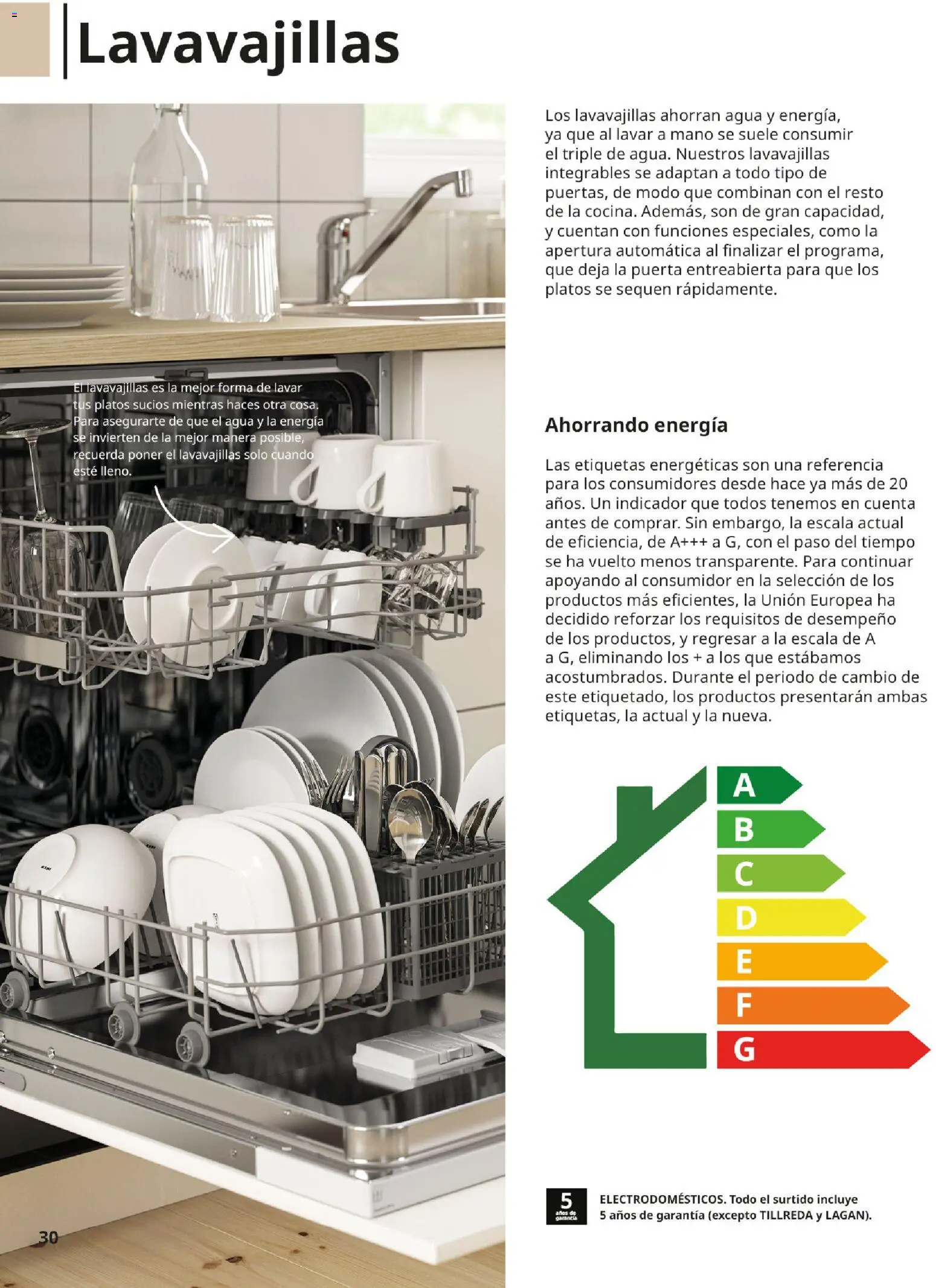 IKEA - Electrodomésticos │ válido desde el 01/09/2026 | Página: 30 | Productos: Lavavajillas, Agua