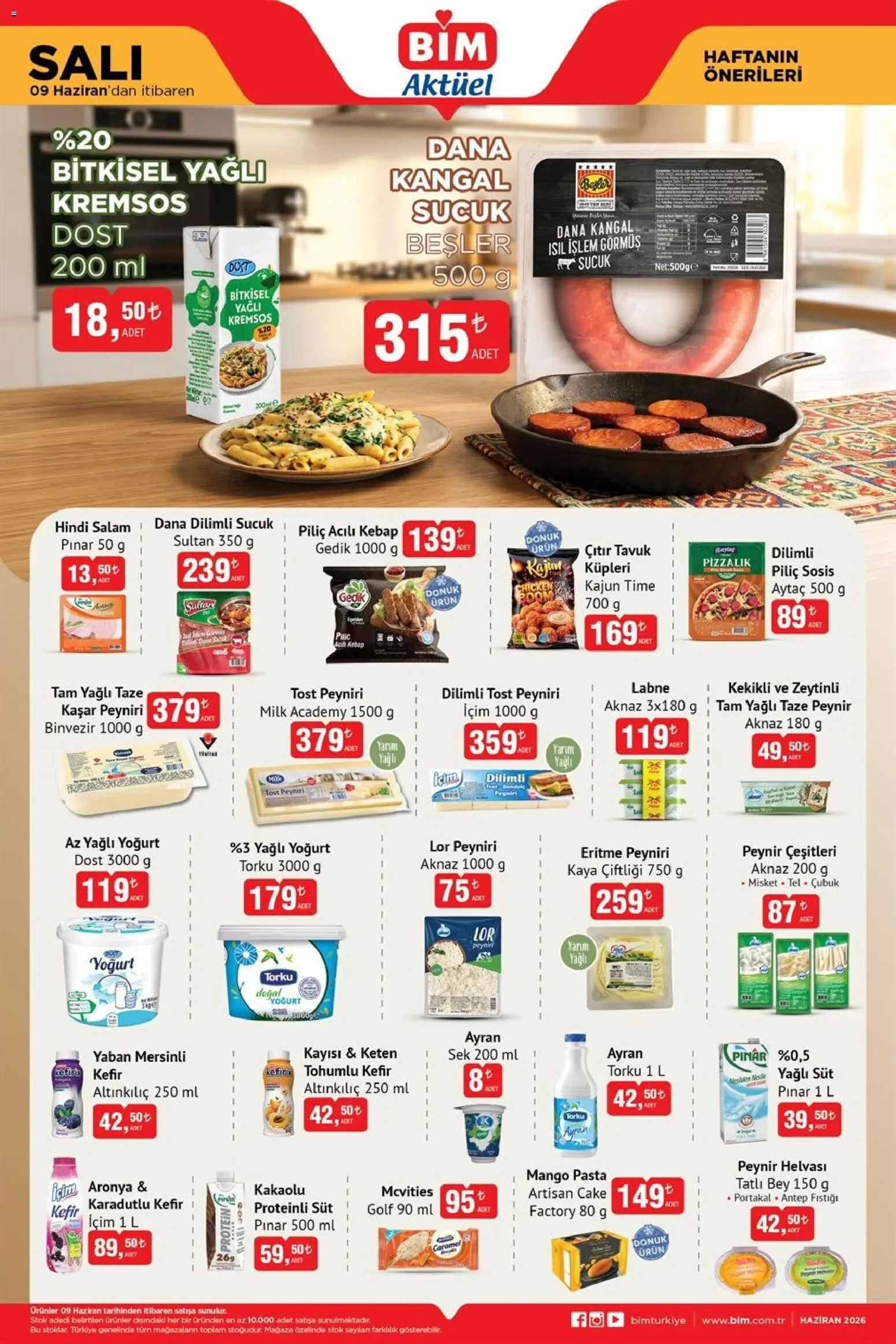 BİM - Katalog Salı - 09.06.2026 tarihinden itibaren geçerlidir | Sayfa: 4