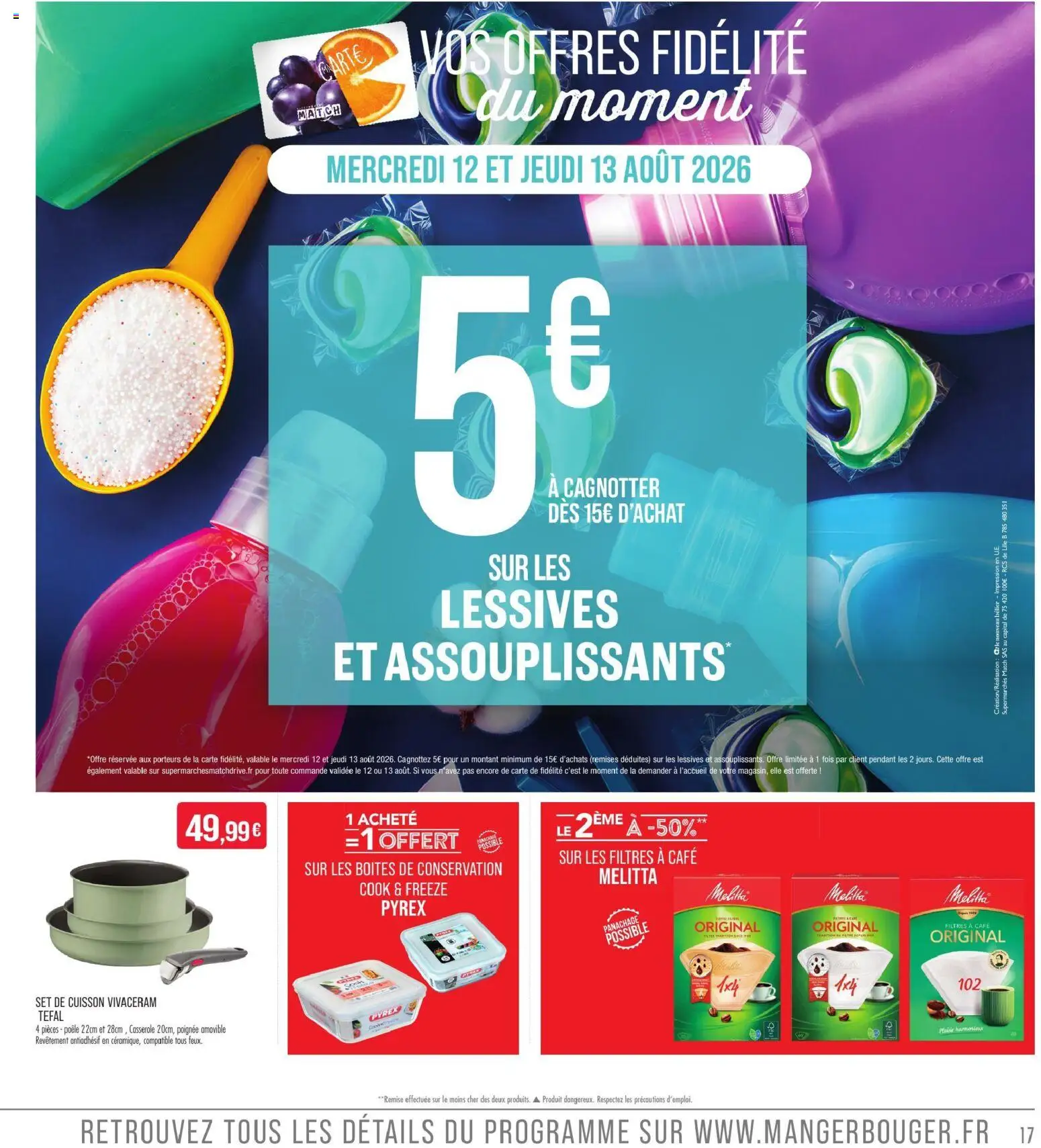 {H1} | Page: 17 | Produits: Poêle, Casserole, Impression, Tefal
