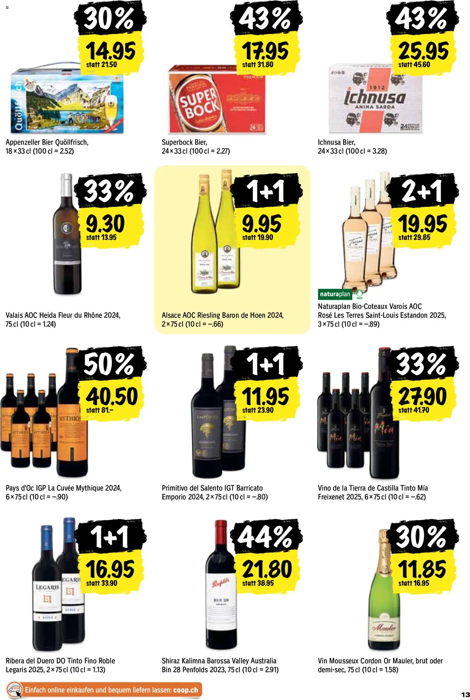 Coop aktionen – gültig ab 17.09.2026 | Seite: 13