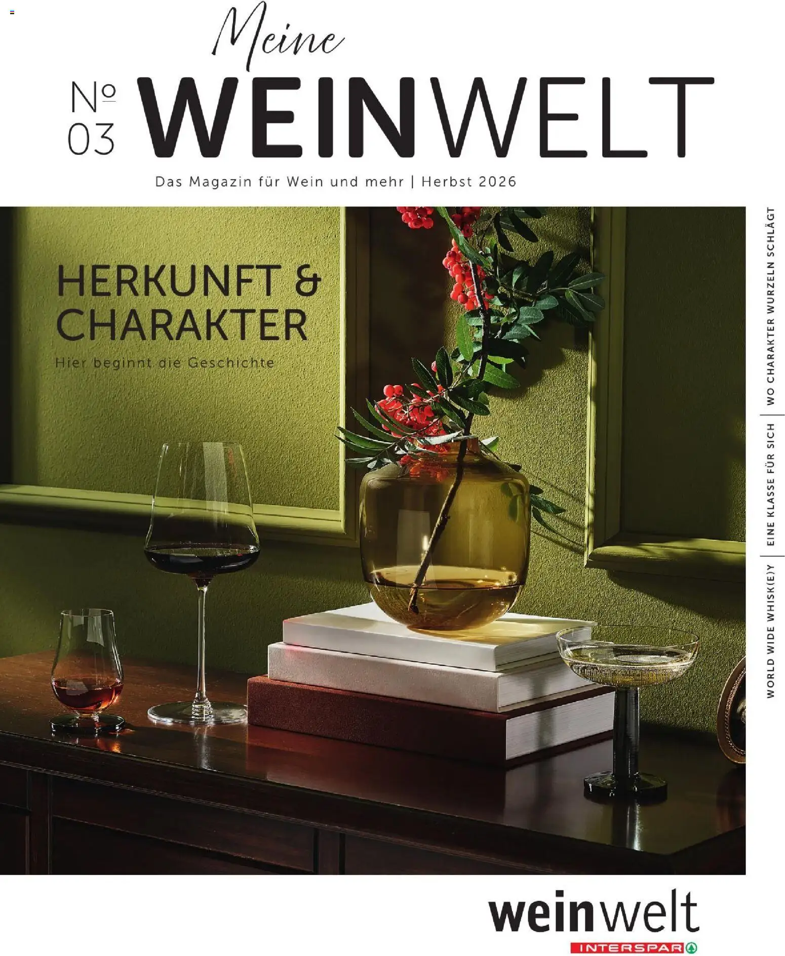 Interspar Wein Welt gültig ab 08.09.2026 | Seite: 1 | Produkte: Magazin, Wein