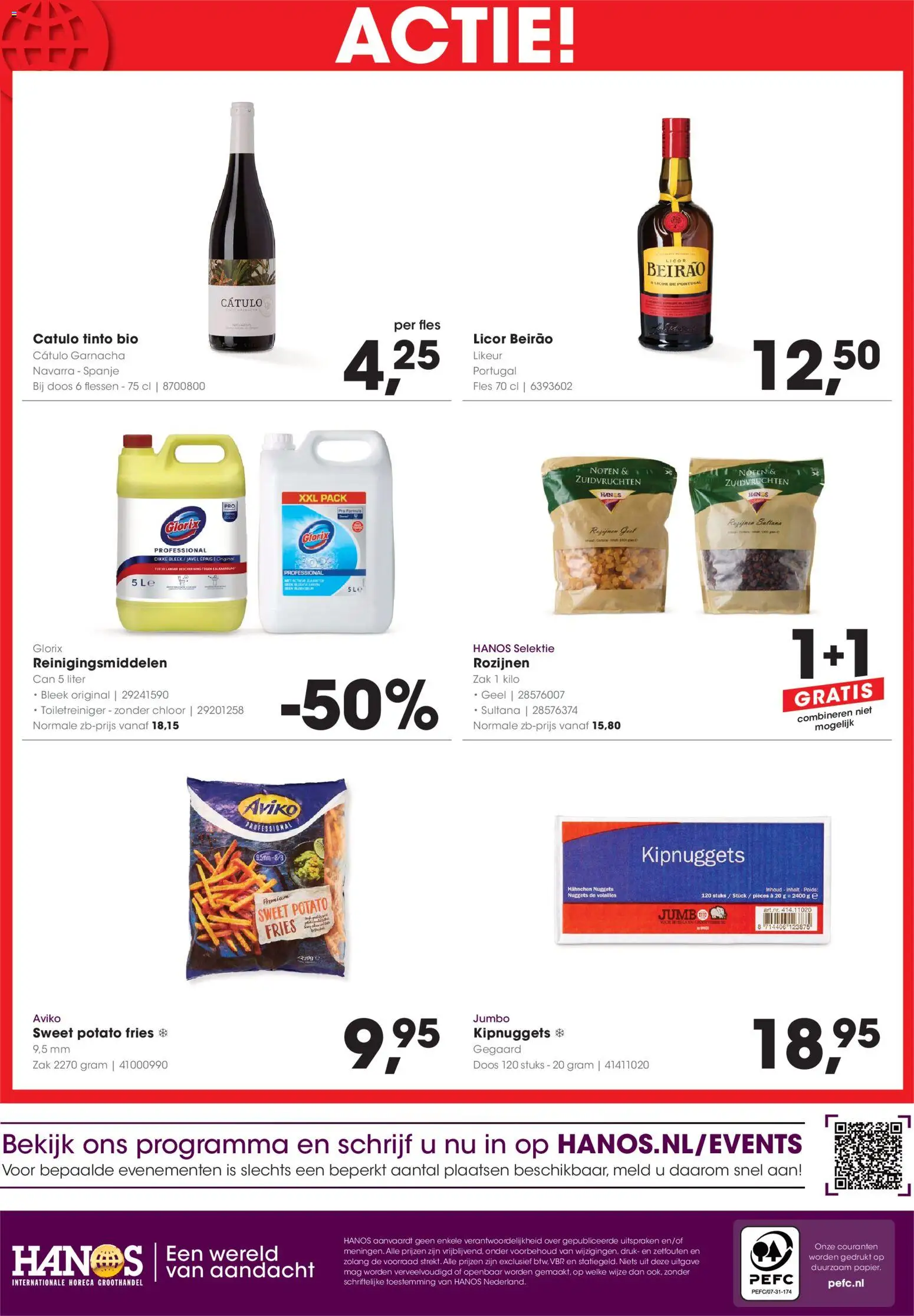 {H1} | Pagina: 32 | Producten: Noten, Fles, Rozijnen, Zak