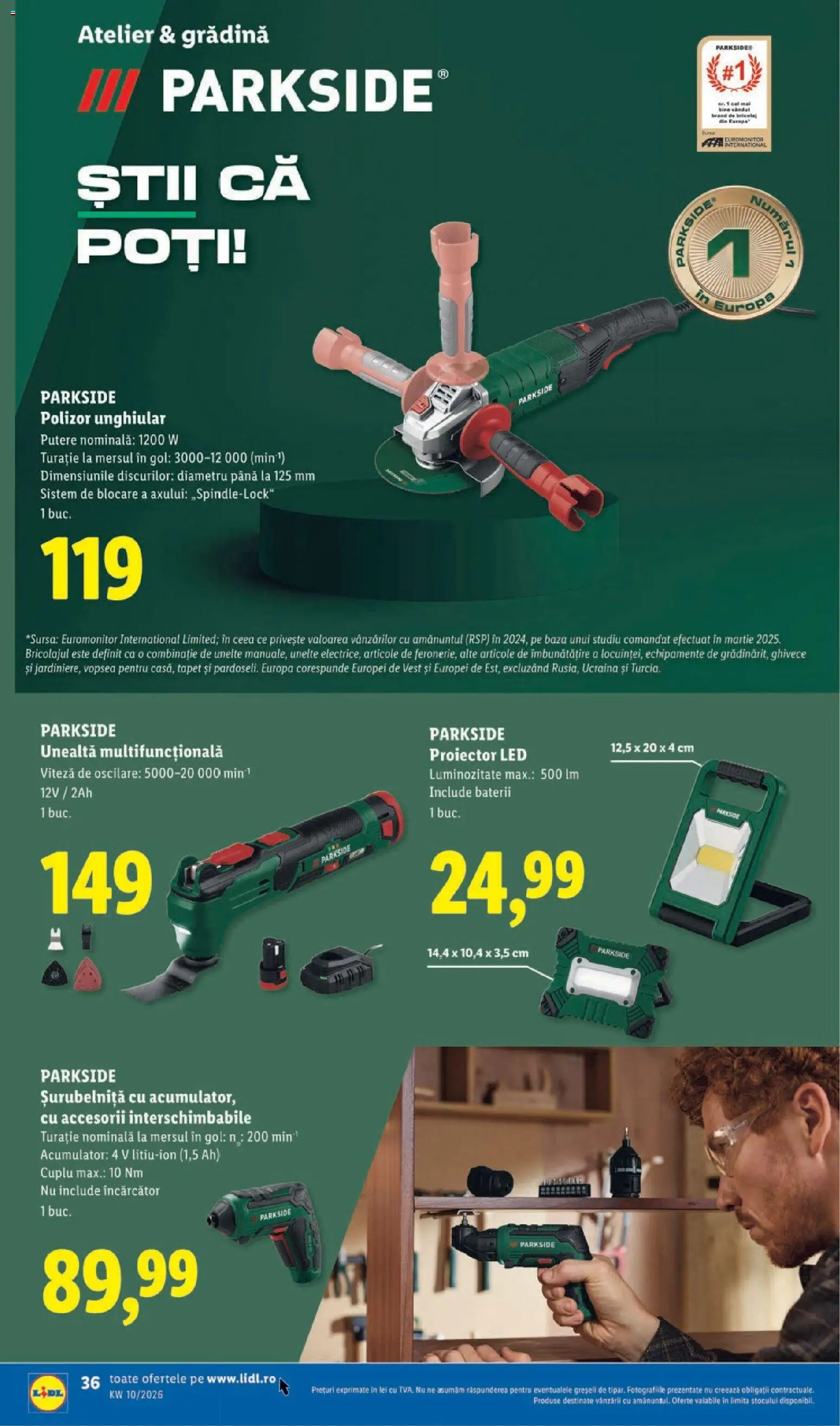 Noul catalog Lidl – valabil de la 02.03.2026 | Pagină: 36