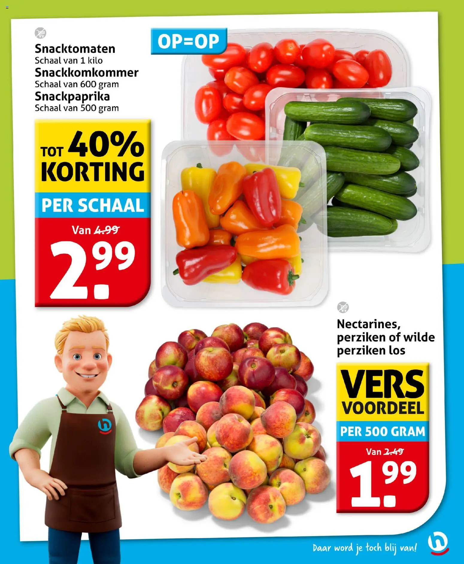 {H1} | Pagina: 7 | Producten: Schaal, Perziken