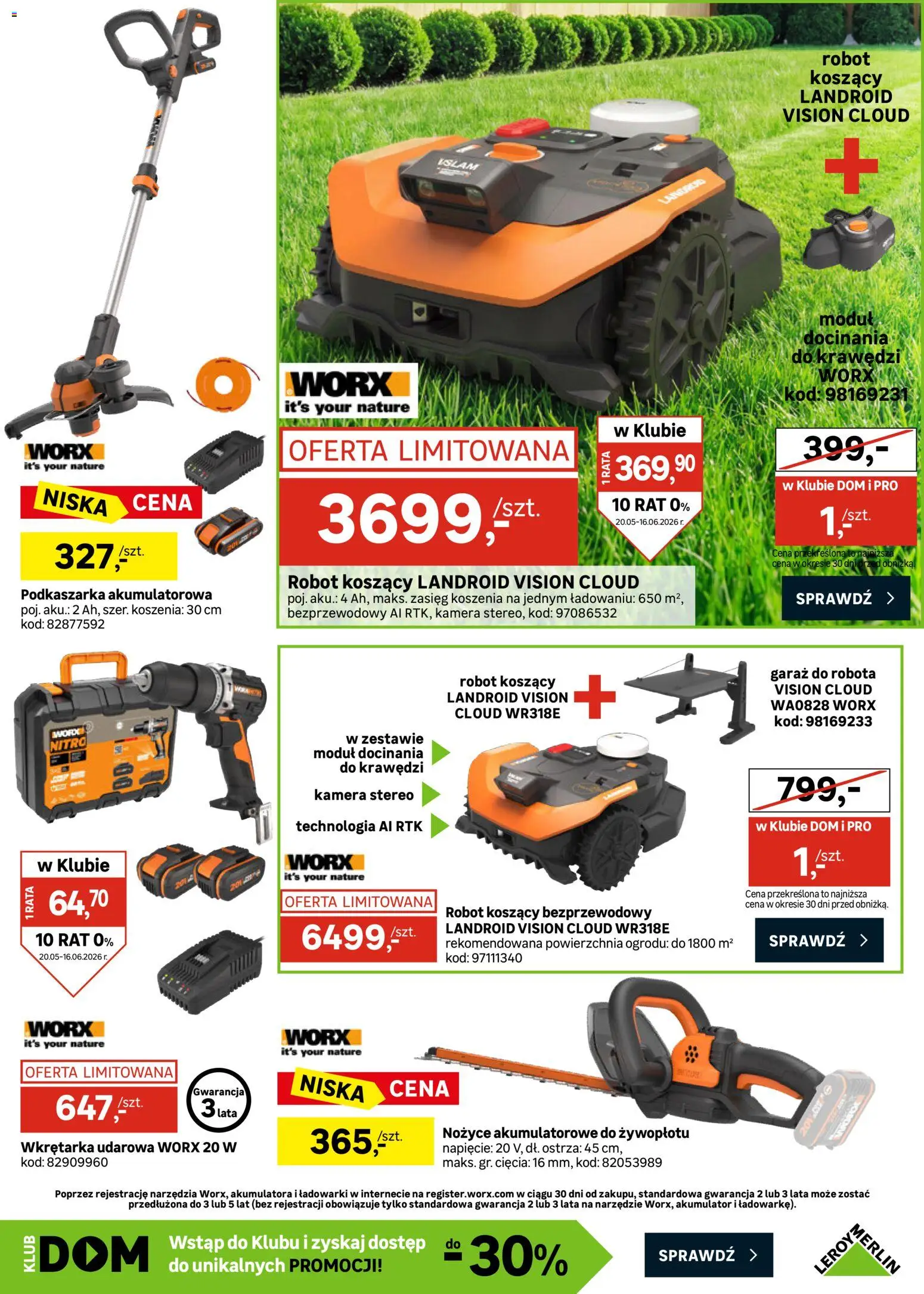 Leroy Merlin gazetka od 20.05.2026 | Strona: 9 | Produkty: Robot