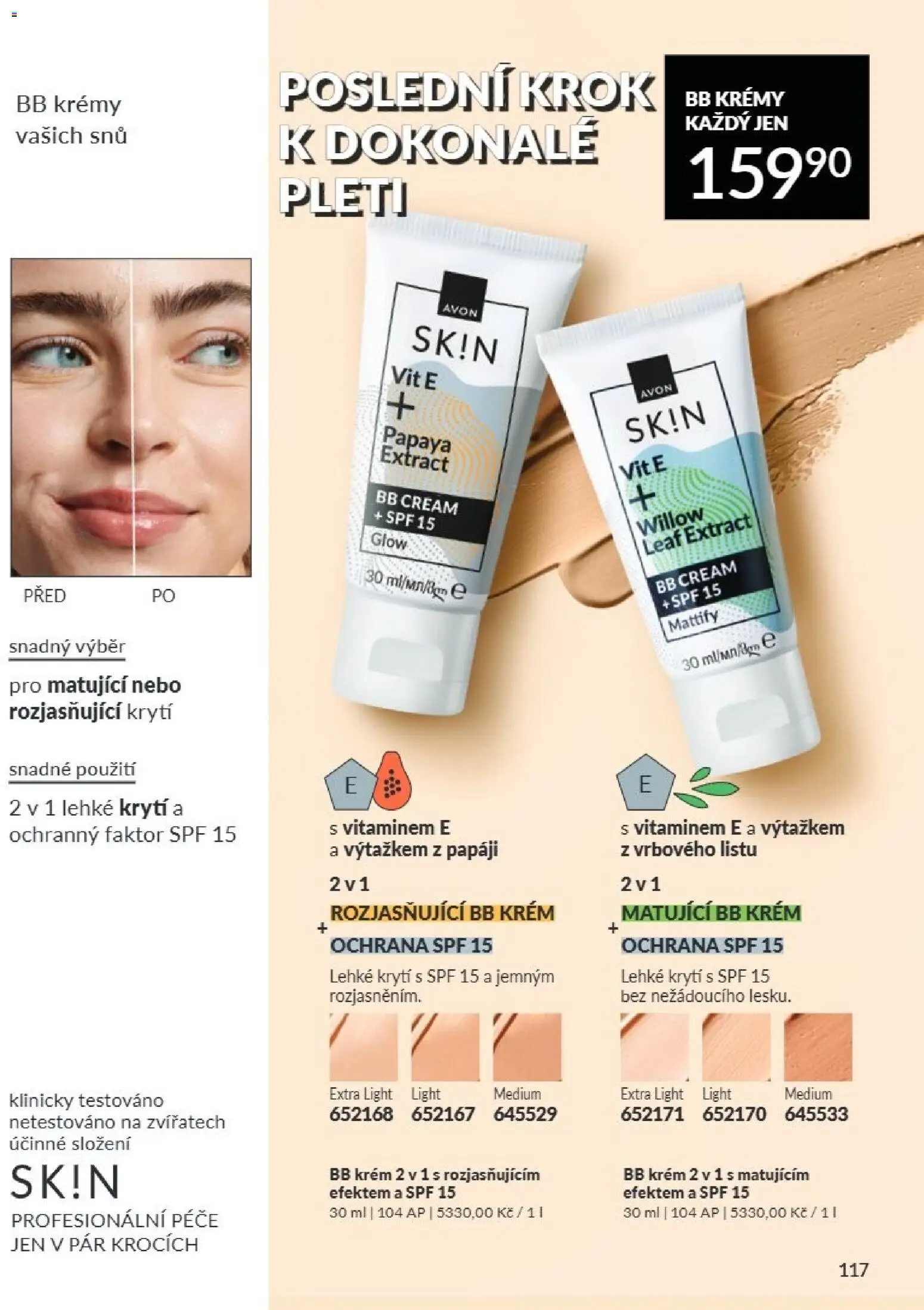 Avon Katalog 07/2026 od 01.07.2026 | Strana: 117 | Produkty: Krém, BB krém