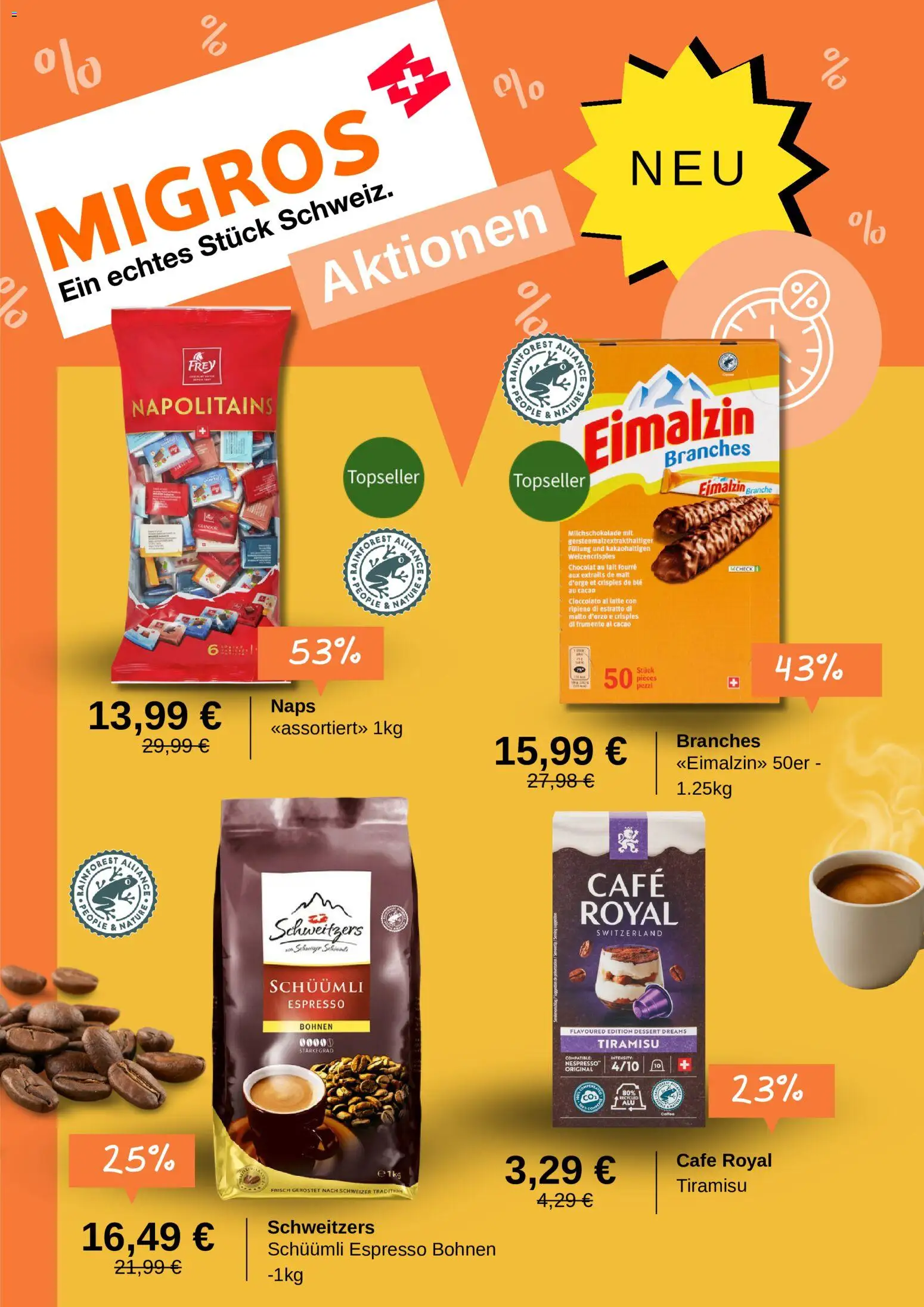 Migros Prospekt – gültig ab 18.08.2026 | Seite: 1