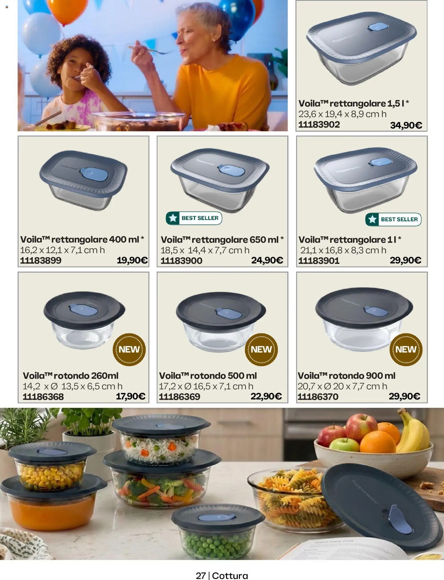 Volantino Tupperware del 01/10/2026 | Pagina: 27