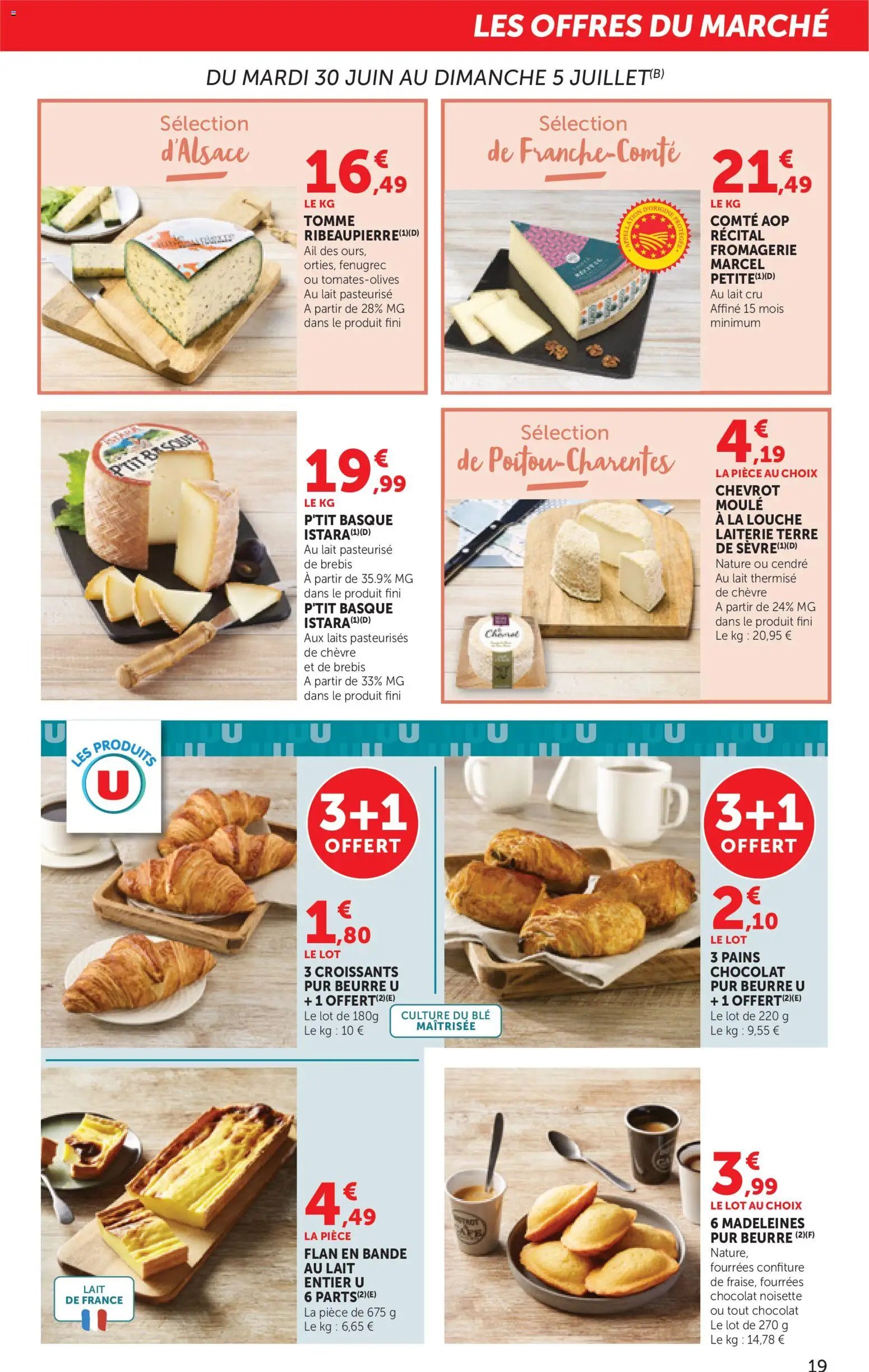 {H1} | Page: 19 | Produits: Marcel, Noisette, Ail, Lait