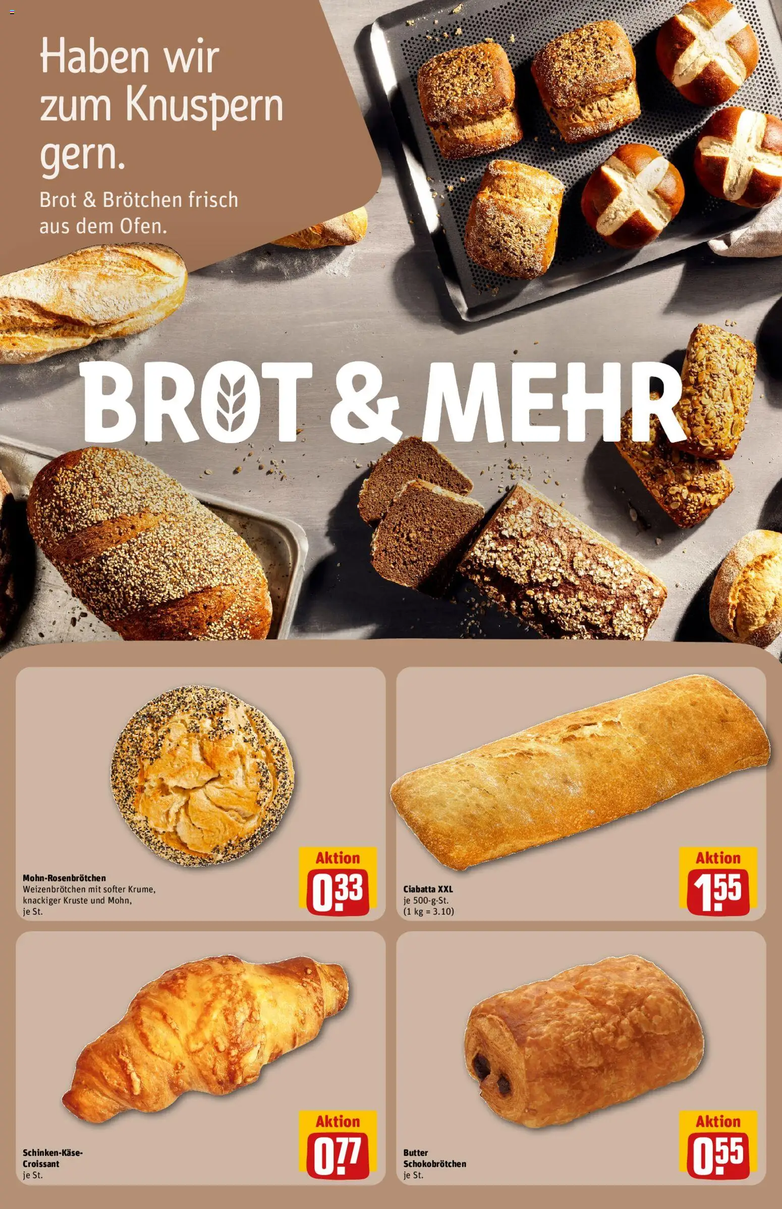 Rewe ihr Kaufpark Prospekt 	 – gültig ab 18.05.2026 | Seite: 30 | Produkte: Butter, Croissant, Brot