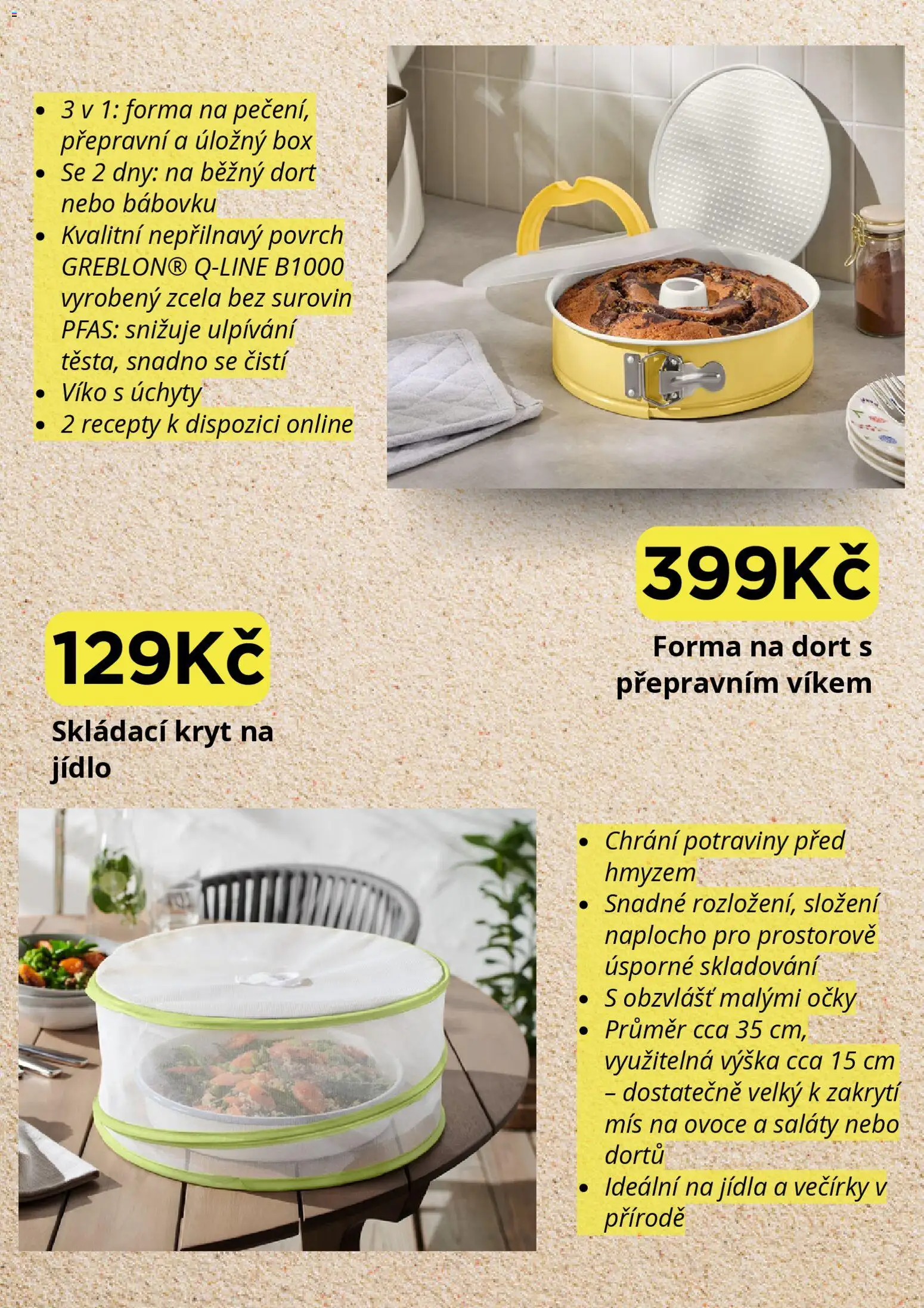 Tchibo leták od 03.08.2026 | Strana: 5 | Produkty: Box, Forma, Miš, Dort
