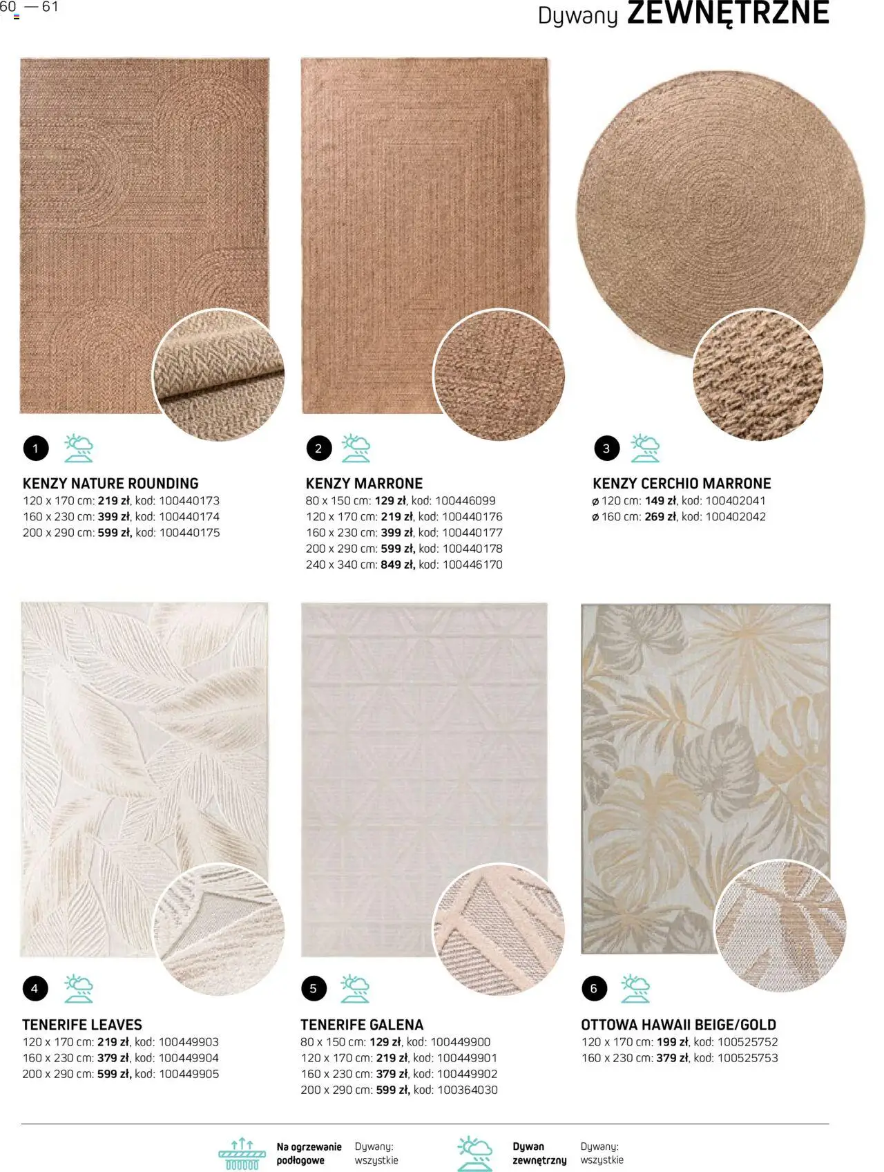 Komfort Gazetka - Katalog Dywanów od 15.10.2025 | Strona: 60 | Produkty: Dywan, Dywany
