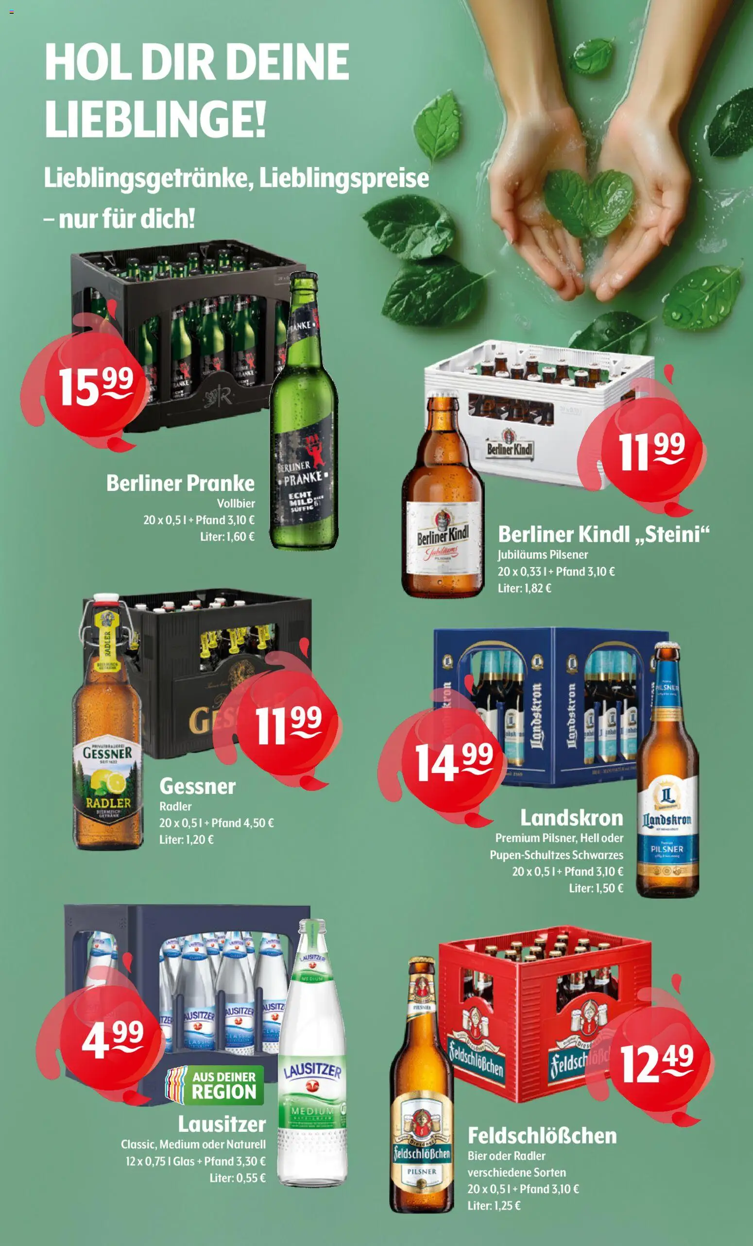 Getränke Hoffmann - Brandenburg – gültig ab 06.07.2026 | Seite: 9 | Produkte: Berliner, Bier, Radler