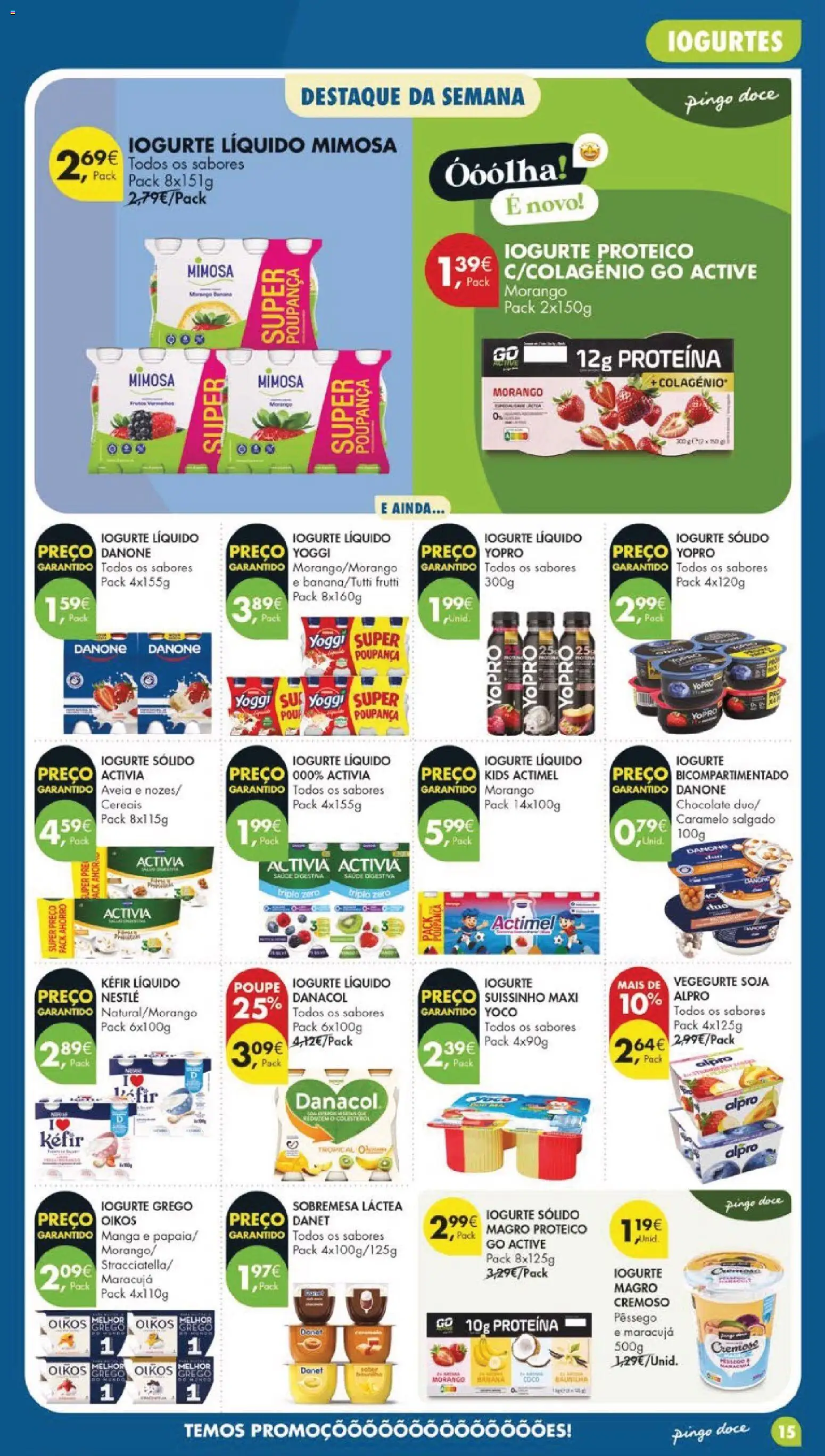 Pingo Doce folheto │ válido de 19.05.2026 | Página: 19 | Produtos: Soja, Aveia, Iogurtes, Proteina