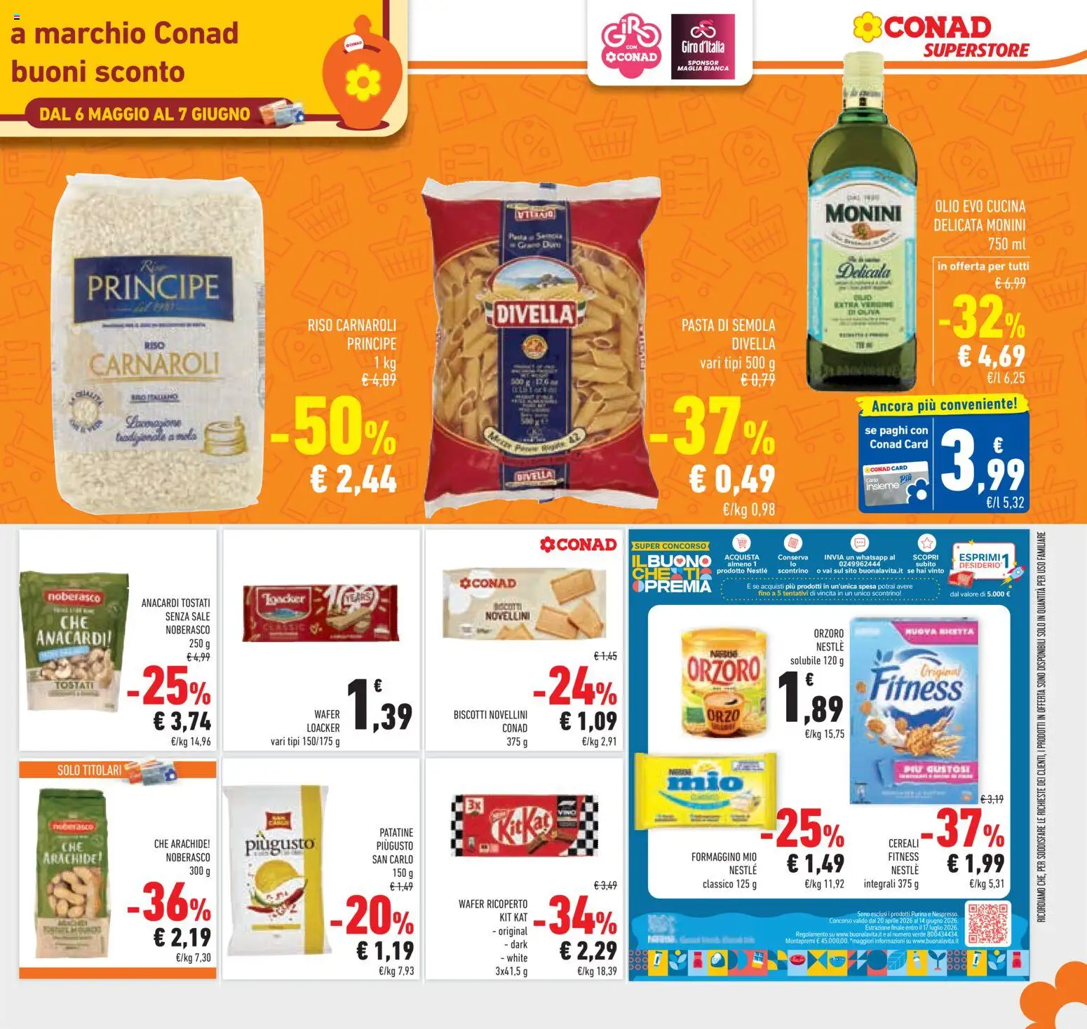 Volantino Conad del 20.05.2026 | Pagina: 31 | Prodotti: Cereali, Patatine, Biscotti, Sale