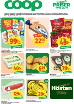 Coop erbjudanden - Förhandsvisning av reklamblad från butik Coop aktuell från 19/10/2026