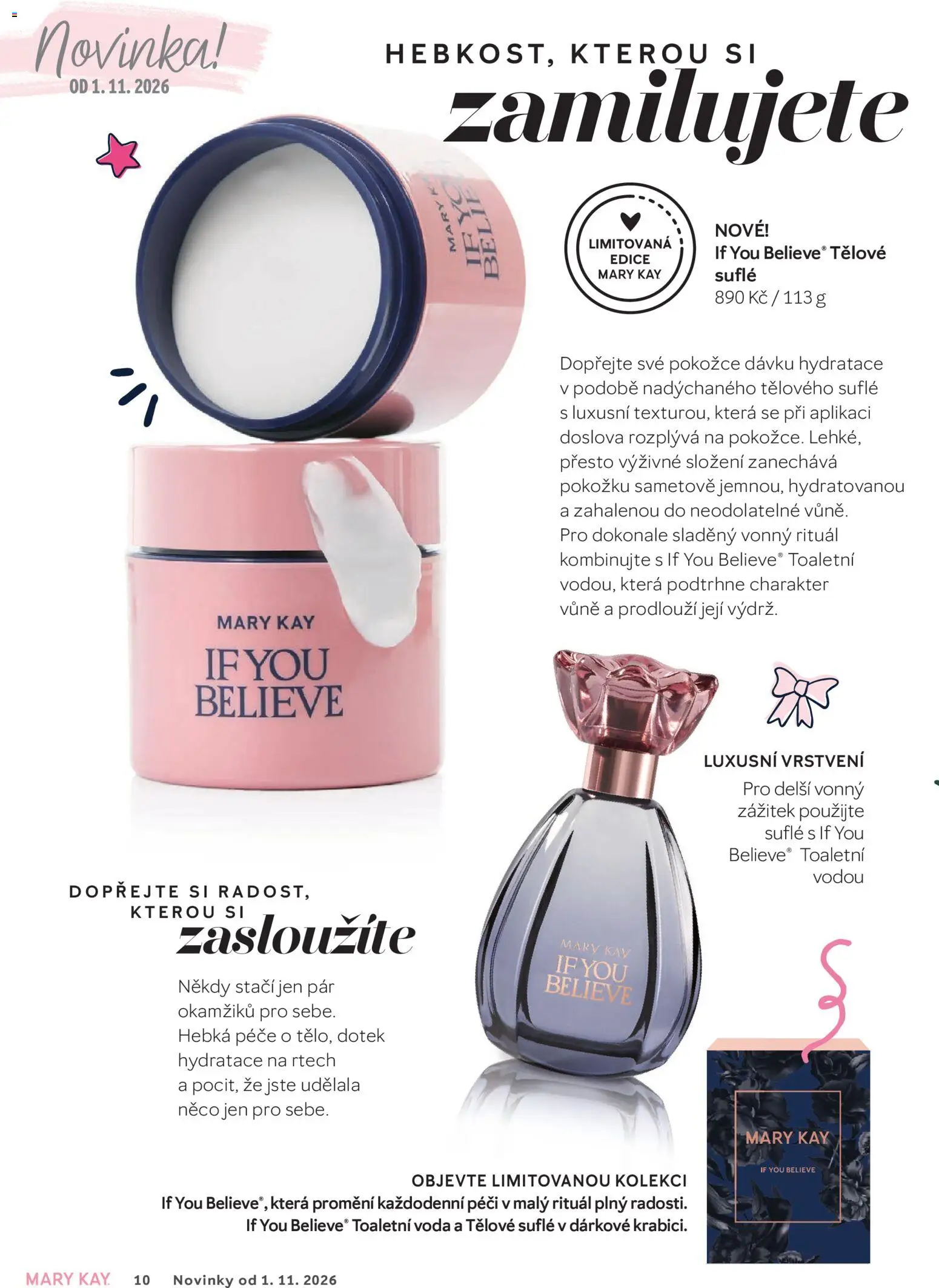 Mary Kay kniha o kráse od 30.09.2026 | Strana: 10 | Produkty: Voda, Toaletní voda