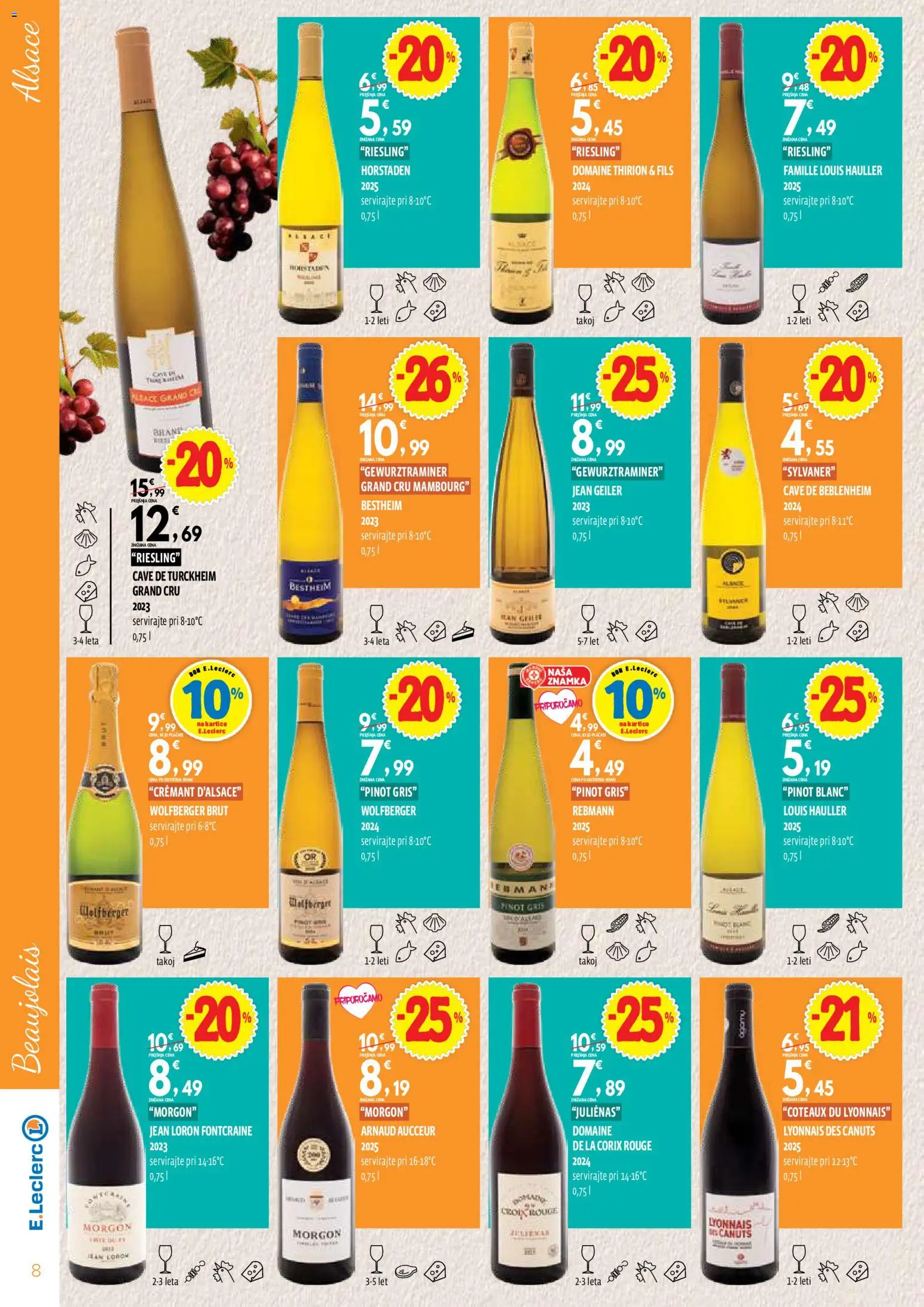 Novi E.leclerc katalog ponudbe – veljaven od 13.10.2026 | Stran: 8