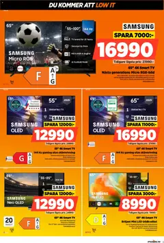 Power erbjudanden - Förhandsvisning av reklamblad från butik Power aktuell från 22/06/2026 | Sida: 3 | Produkter: Smart tv, Tv