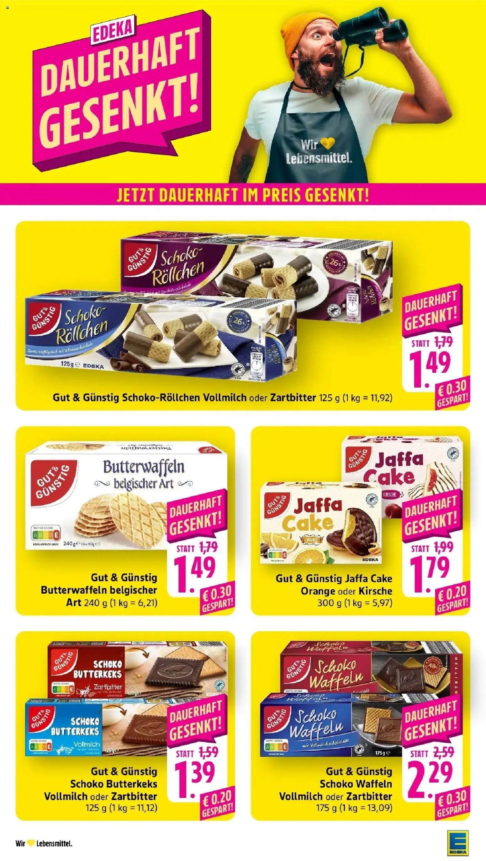 Edeka Prospekt Darmstadt (ab 05.10.2026) » Angebote Online | Seite: 32 | Produkte: Schokolade, Waffeln