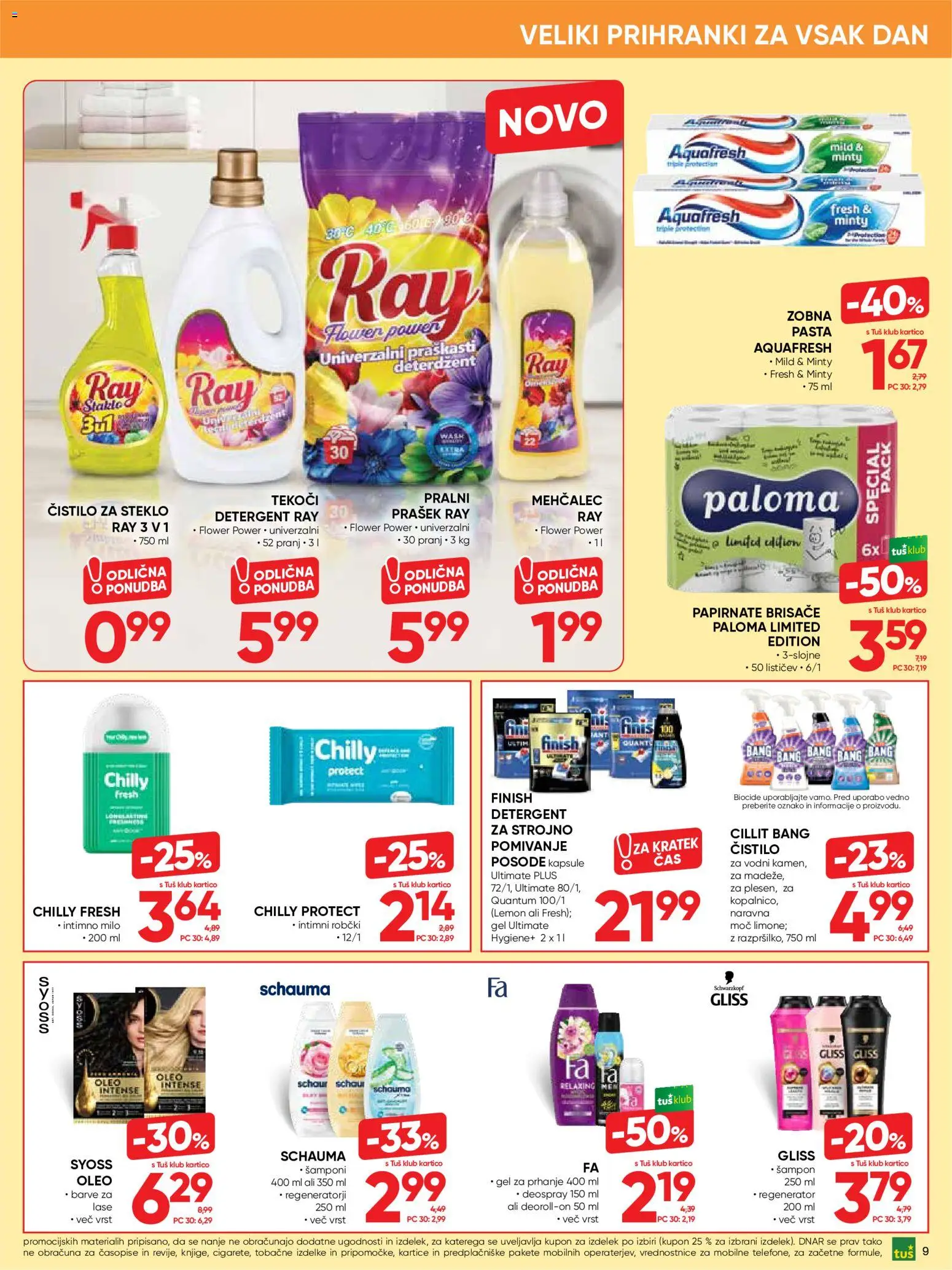 Novi Tuš katalog ponudbe – veljaven od 03.06.2026 | Stran: 9