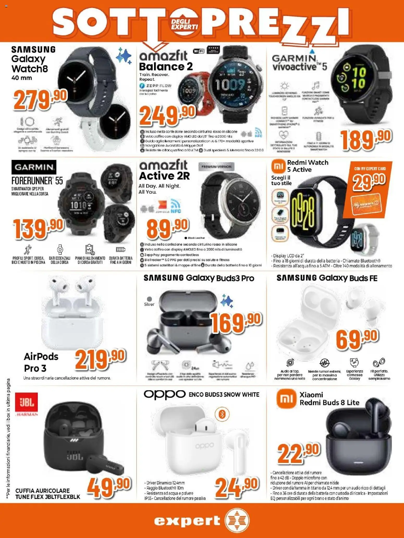Volantino Expert del 21.05.2026 | Pagina: 26 | Prodotti: Silicone, Navigazione, Smartwatch, Airpods