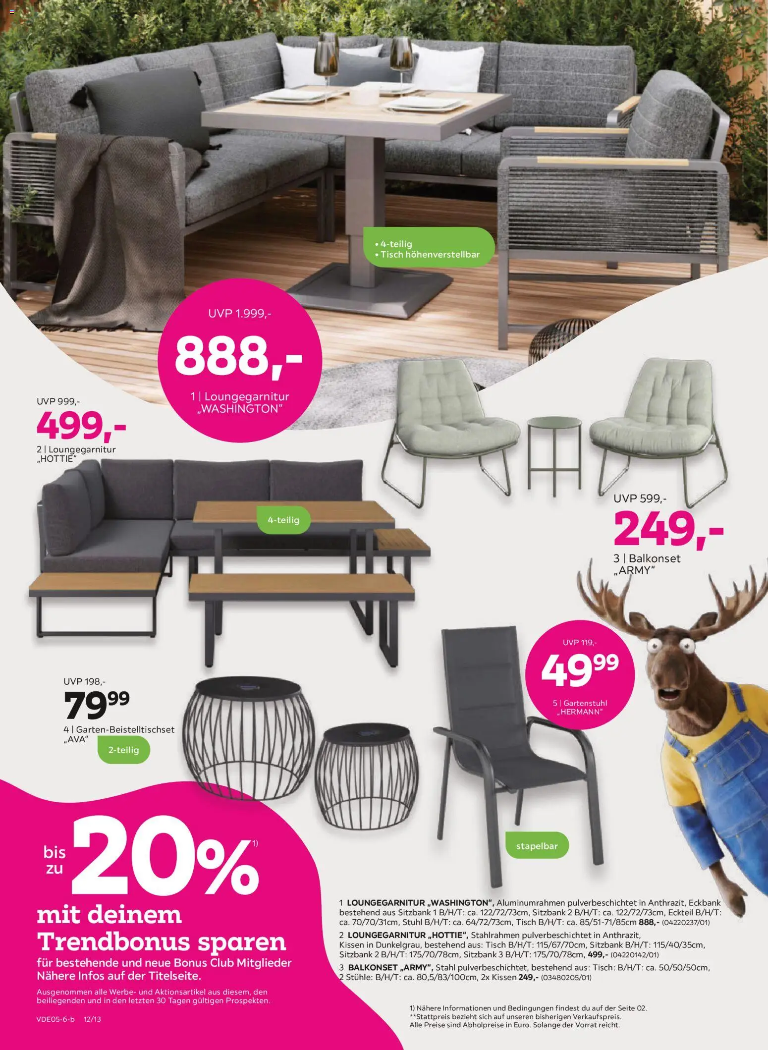 Mömax Prospekt 	 – gültig ab 11.05.2026 | Seite: 12 | Produkte: Eckbank, Kissen, Tisch, Stuhl