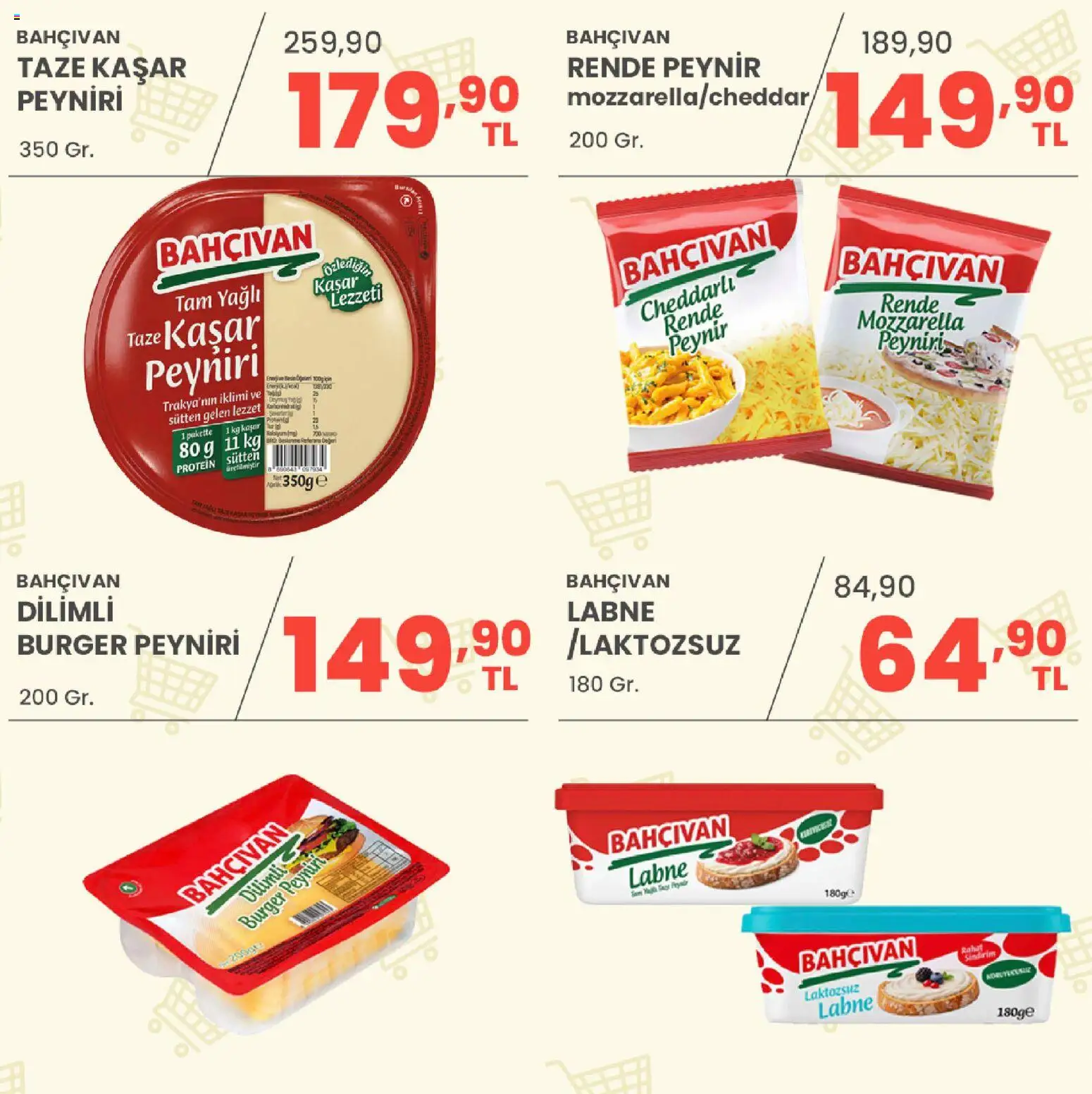 Sarıyer Katalog - 02 Ekim 2026 tarihinden itibaren geçerlidir | Sayfa: 14 | Ürünler: Peynir, Rende